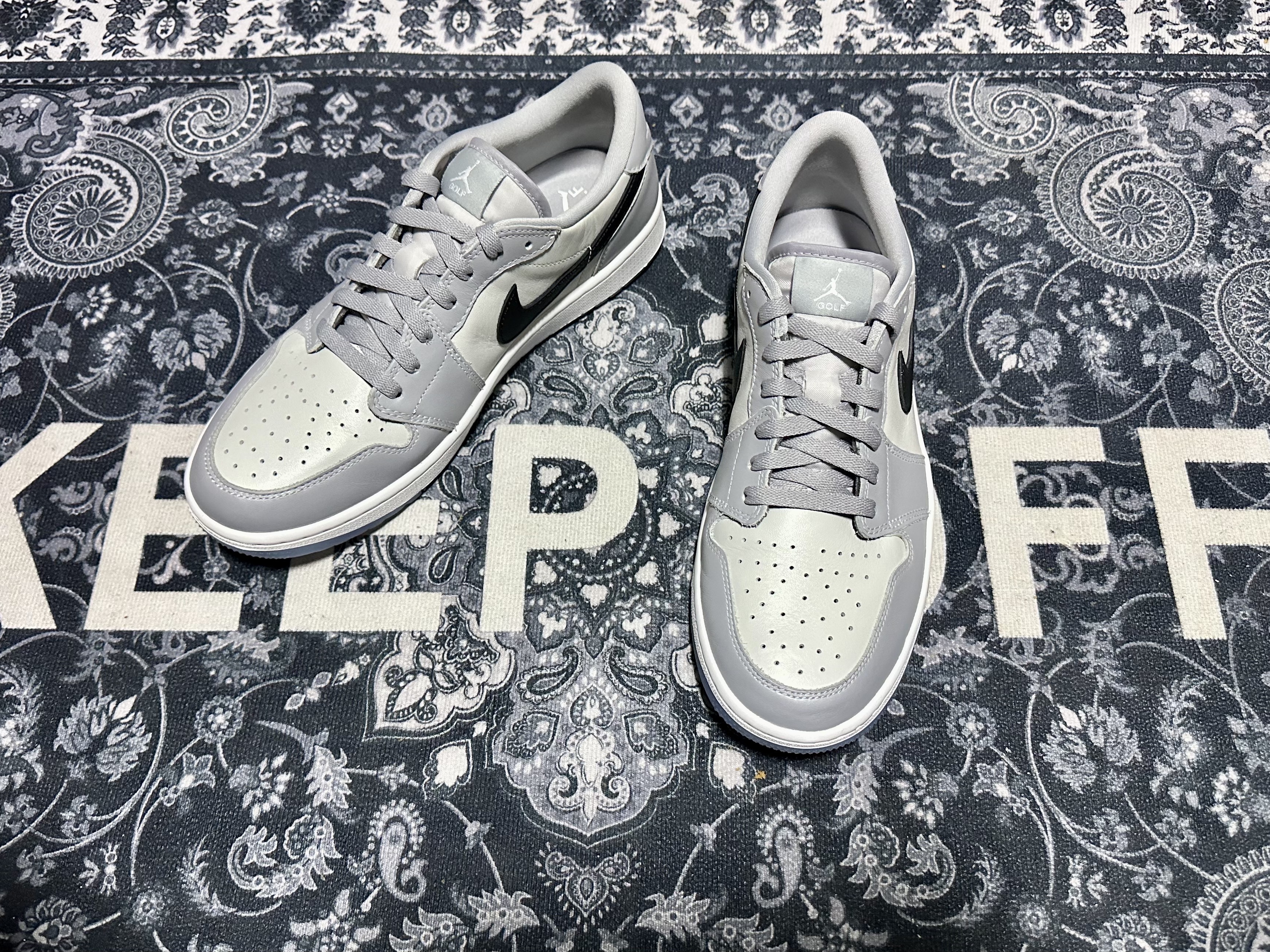 Jordan 1 Low Golf Wolf Grey 착용 스타일