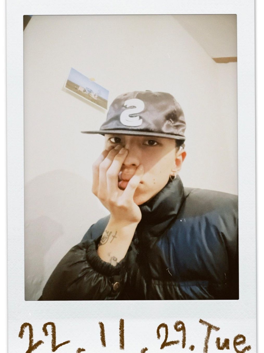 [KREAM 단독] Safarispot Emblem Patch Cap Black 착용 스타일
