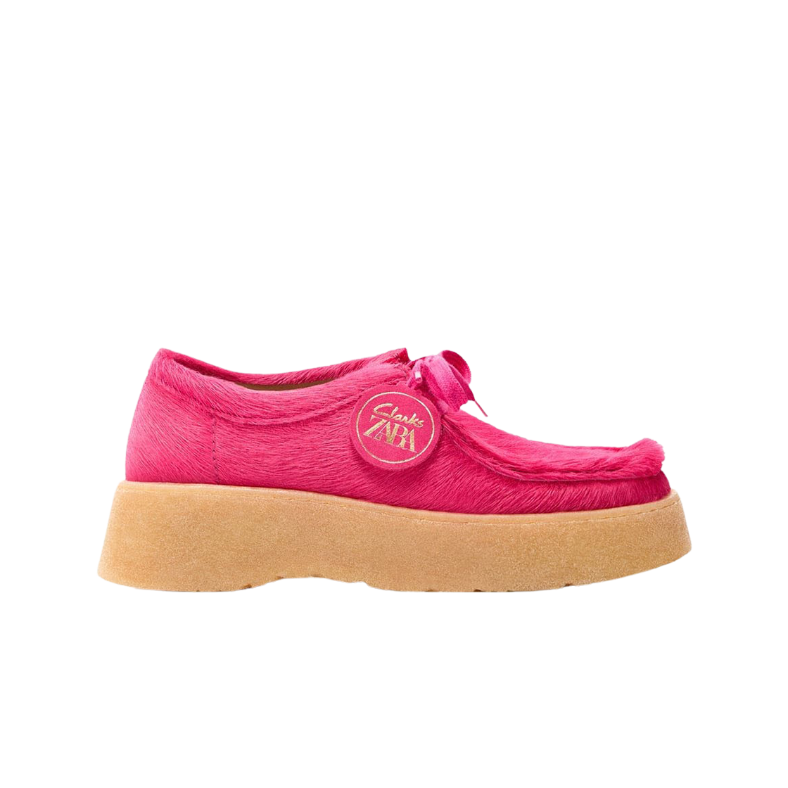 (W) 클락스 x 자라 레더 슈즈 핑크((W) Clarks x Zara Leather Shoes Pink) - 1