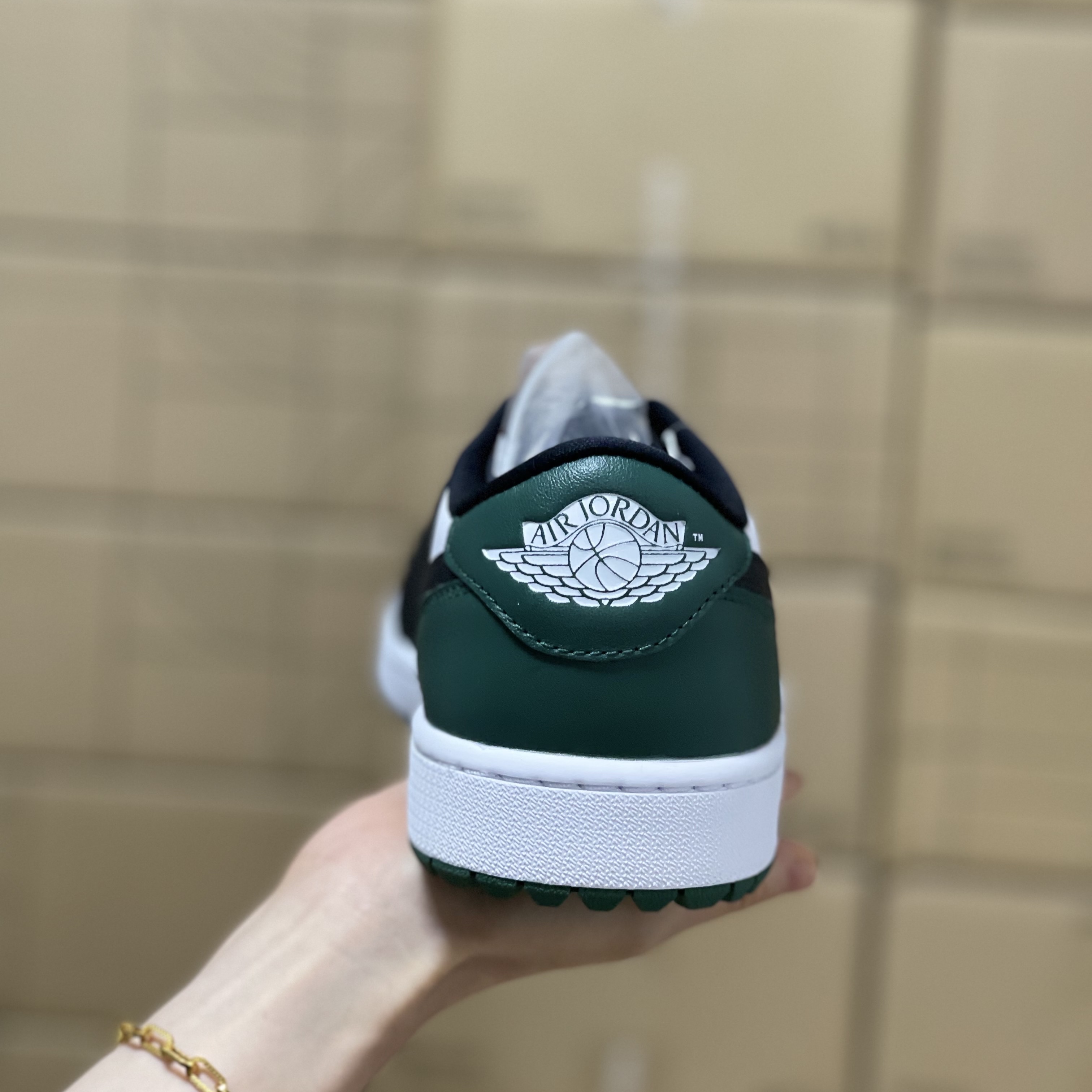 Jordan 1 Low Golf Noble Green 착용 스타일 - 3