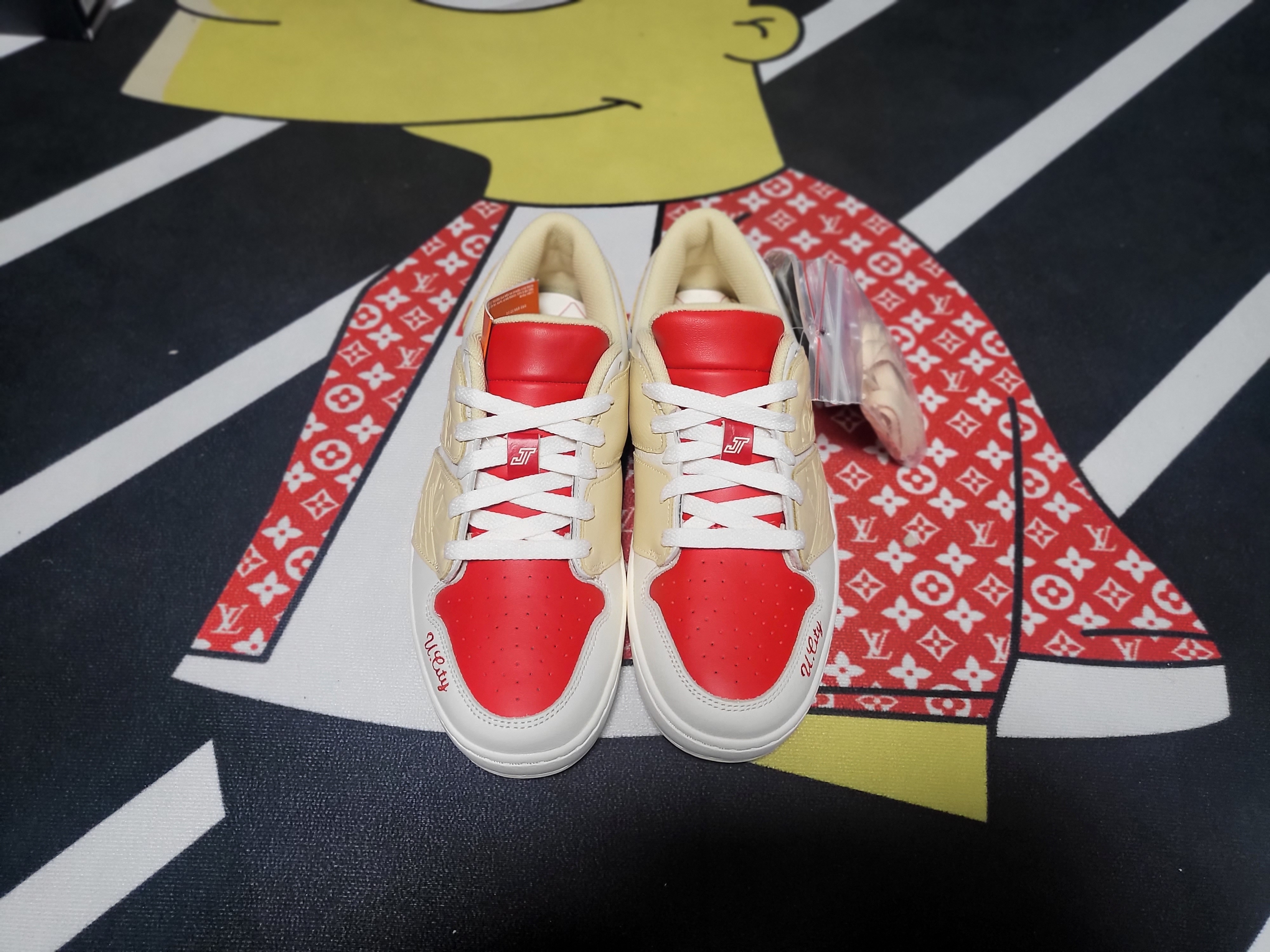 Jordan x Jayson Tatum Nu Retro 1 Low Pale Ivory 착용 스타일 - 2