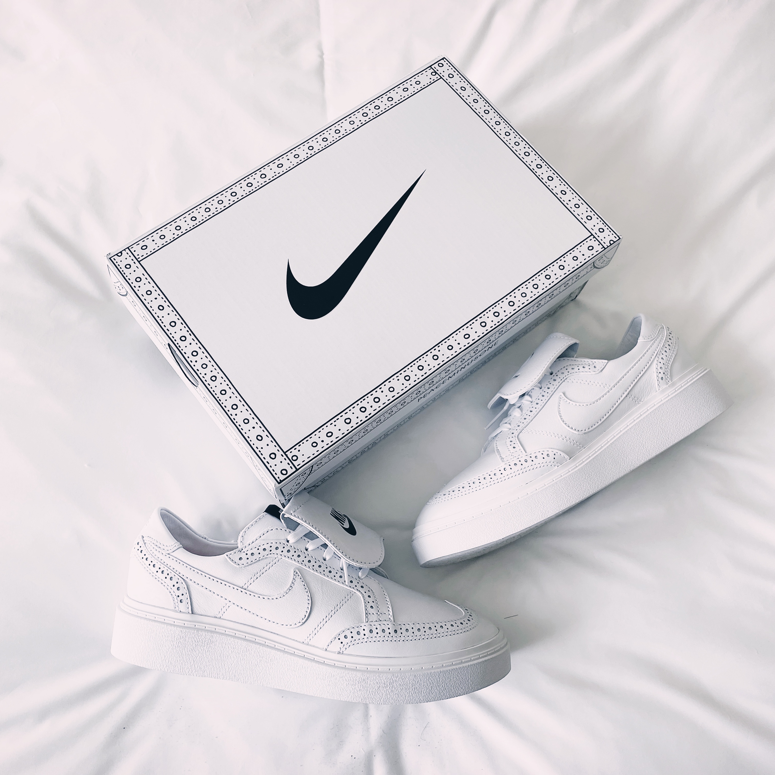 Nike x Peaceminusone Kwondo1 White 착용 스타일