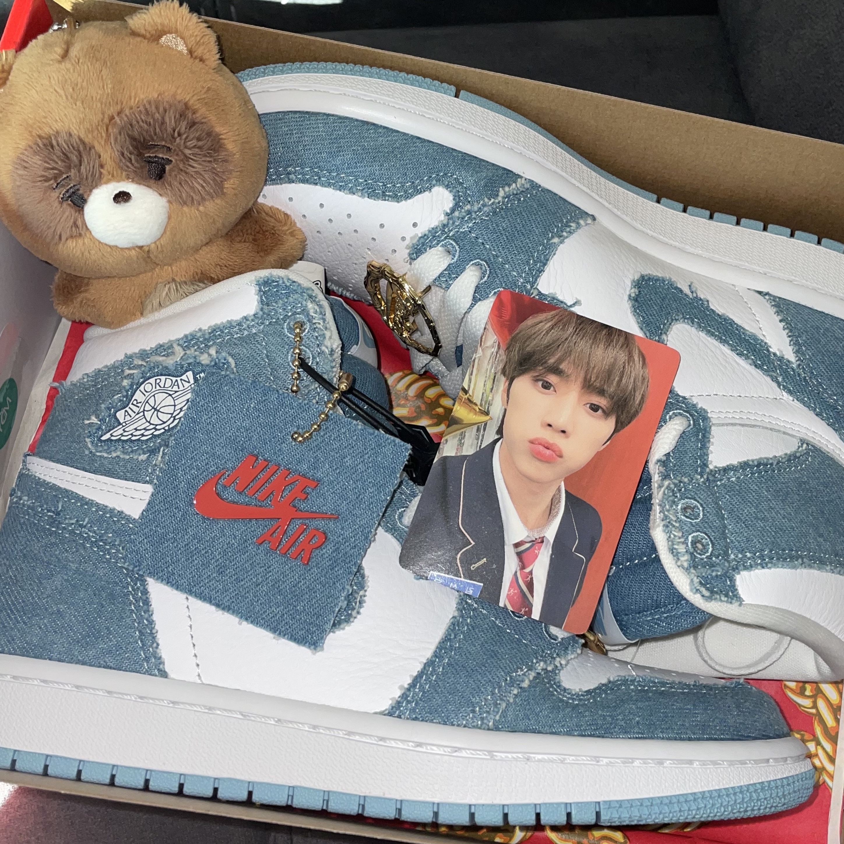 (W) Jordan 1 Retro High OG Denim 착용 스타일