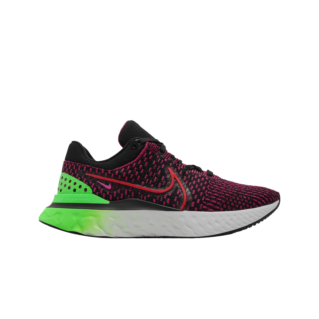 나이키 리액트 인피니티 런 플라이니트 3 그린 스트라이크 팀 레드(Nike React Infinity Run Flyknit 3 Green Strike Team Red)