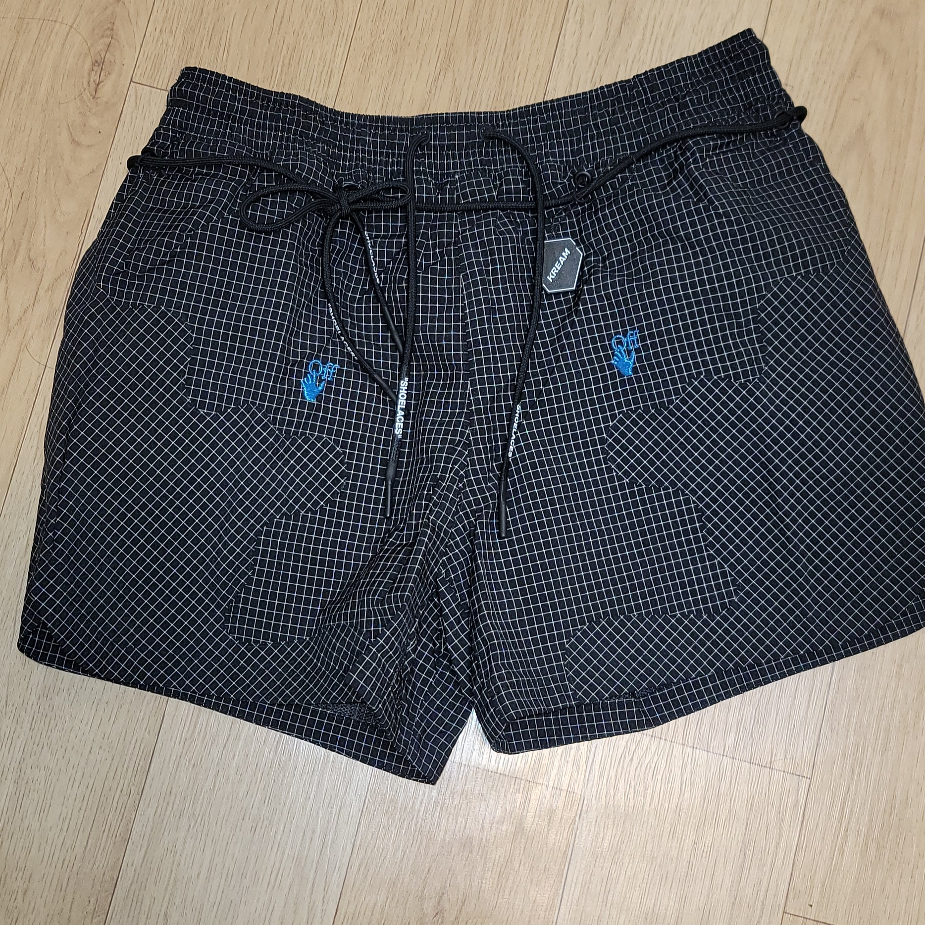 Nike x Off-White NRG Woven Shorts Black - Asia 착용 스타일 - 3
