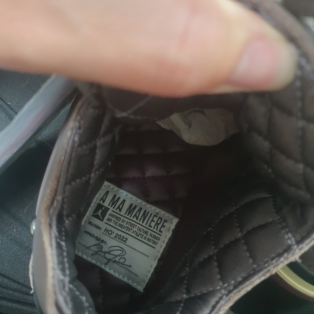 Jordan 4 x A Ma Maniere Retro Violet Ore 착용 스타일 - 2