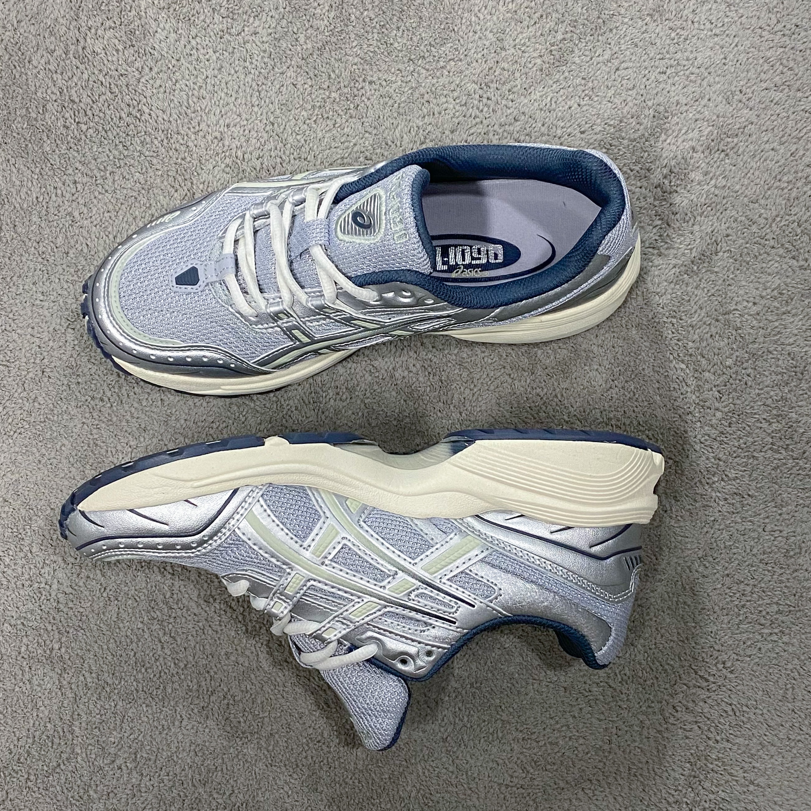 Asics Gel-1090 Piedmont Grey 착용 스타일 - 2