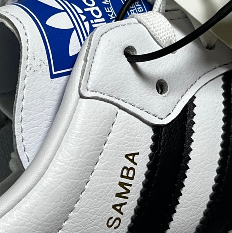 Adidas Samba Vegan White Black 착용 스타일