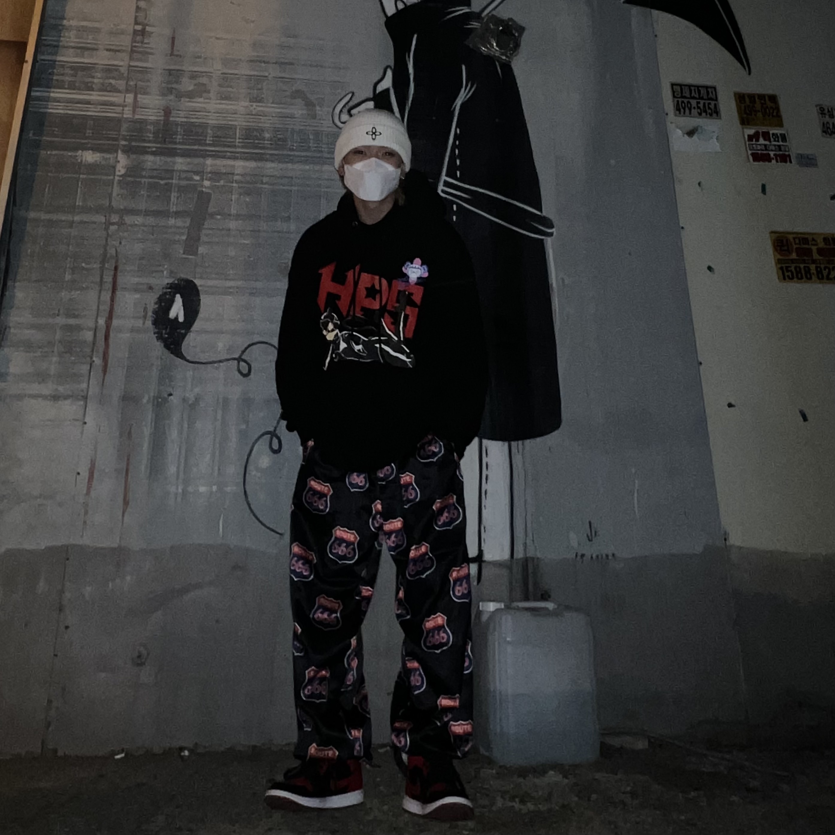 Jordan 1 Mid Bred Banned 2020 착용 스타일 - 2