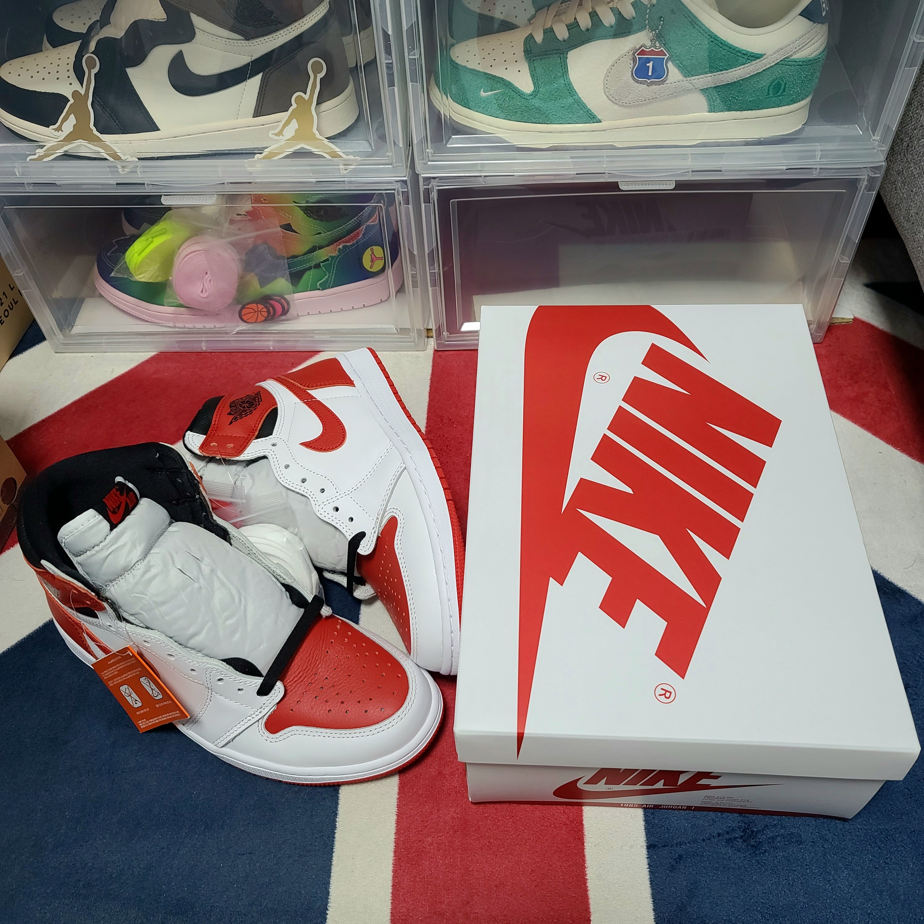 Jordan 1 Retro High OG Heritage 착용 스타일 - 1