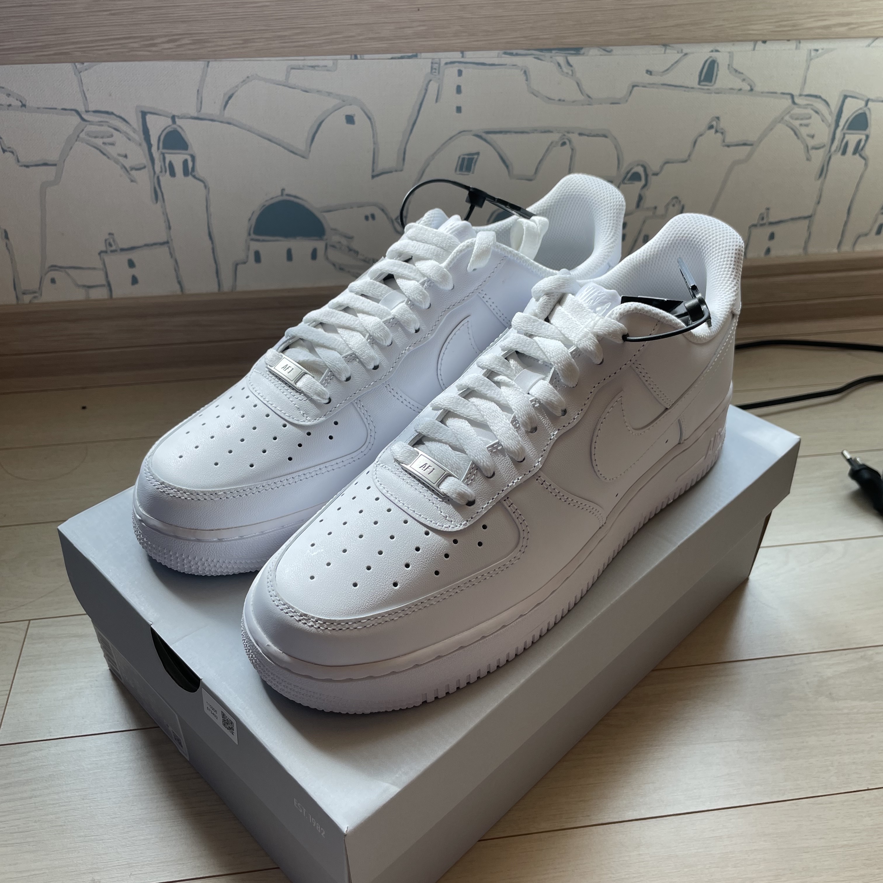 Nike Air Force 1 '07 Low White 착용 스타일