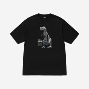 Stussy Big & Meaty Pigment Dyed T-Shirt Black