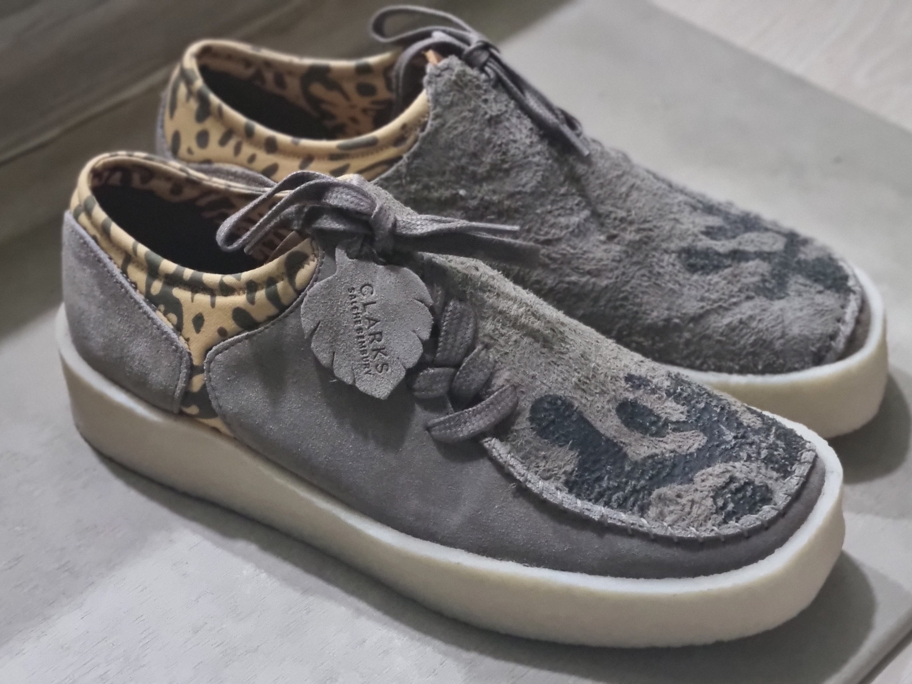 Clarks Originals x Salehe Bembury Lugger Cupsole Orange, Clarks Originals x Salehe Bembury Lugger Cupsole Dark Green 착용 스타일 - 3