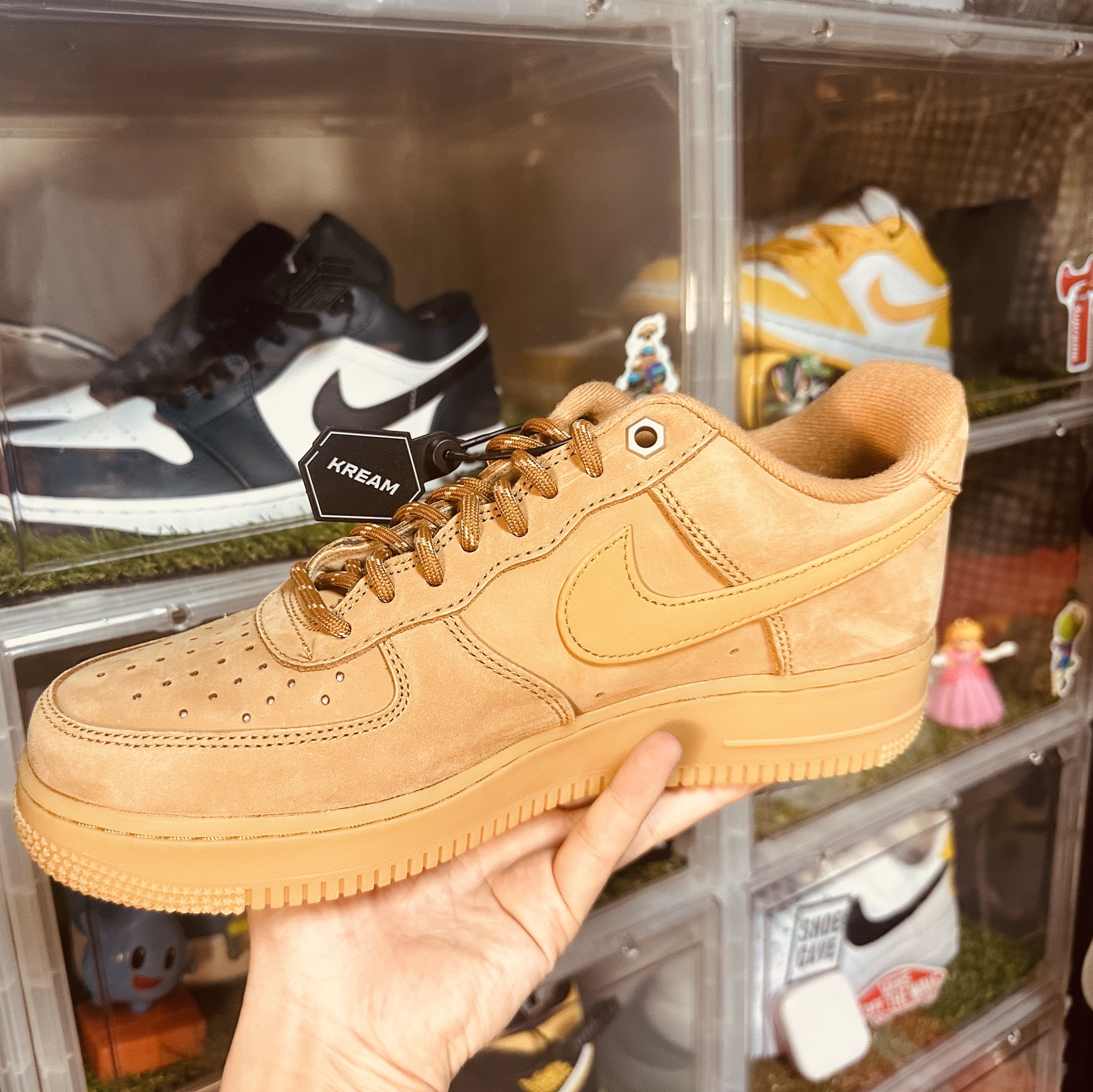 Nike Air Force 1 '07 WB Flax 착용 스타일 - 2