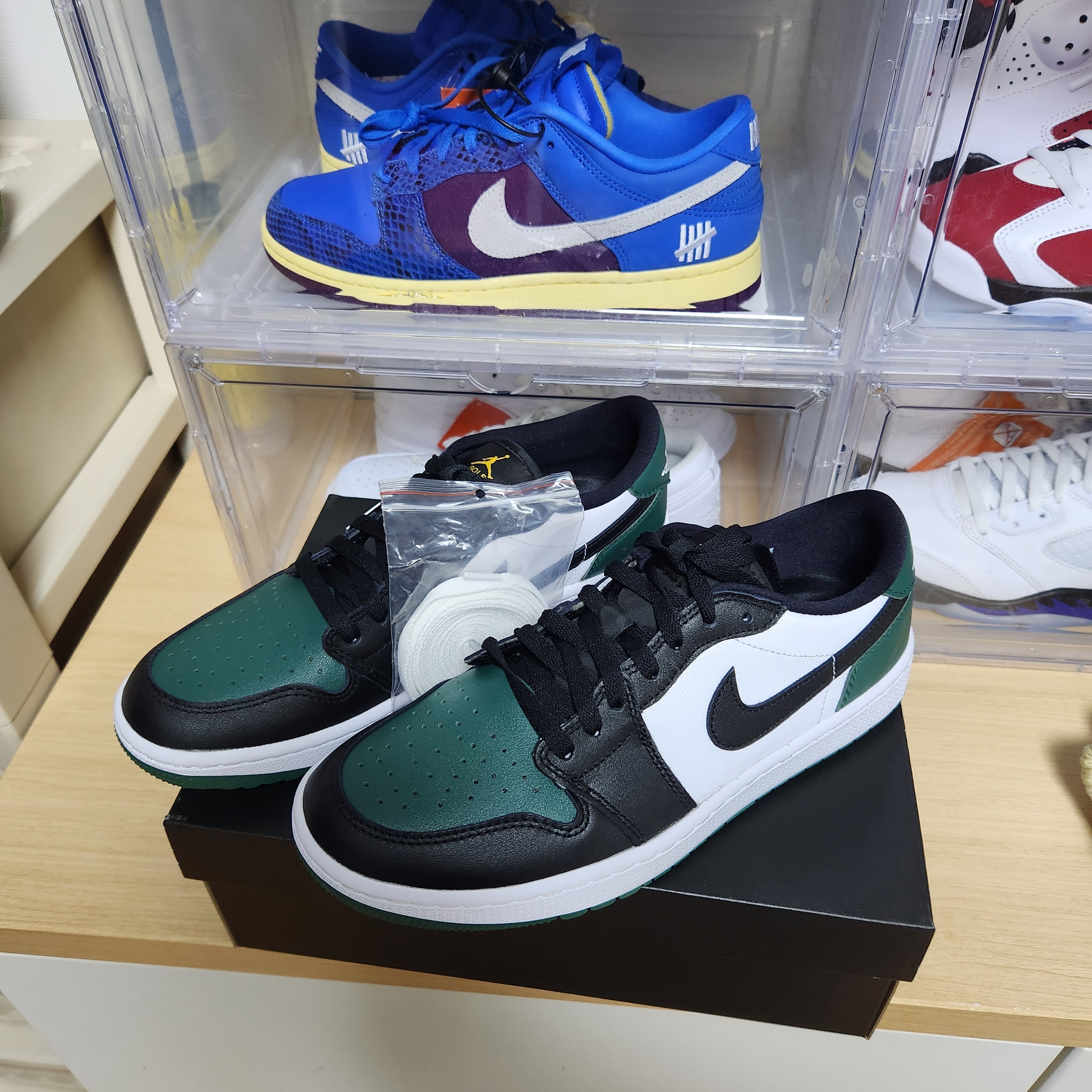 Jordan 1 Low Golf Noble Green 착용 스타일