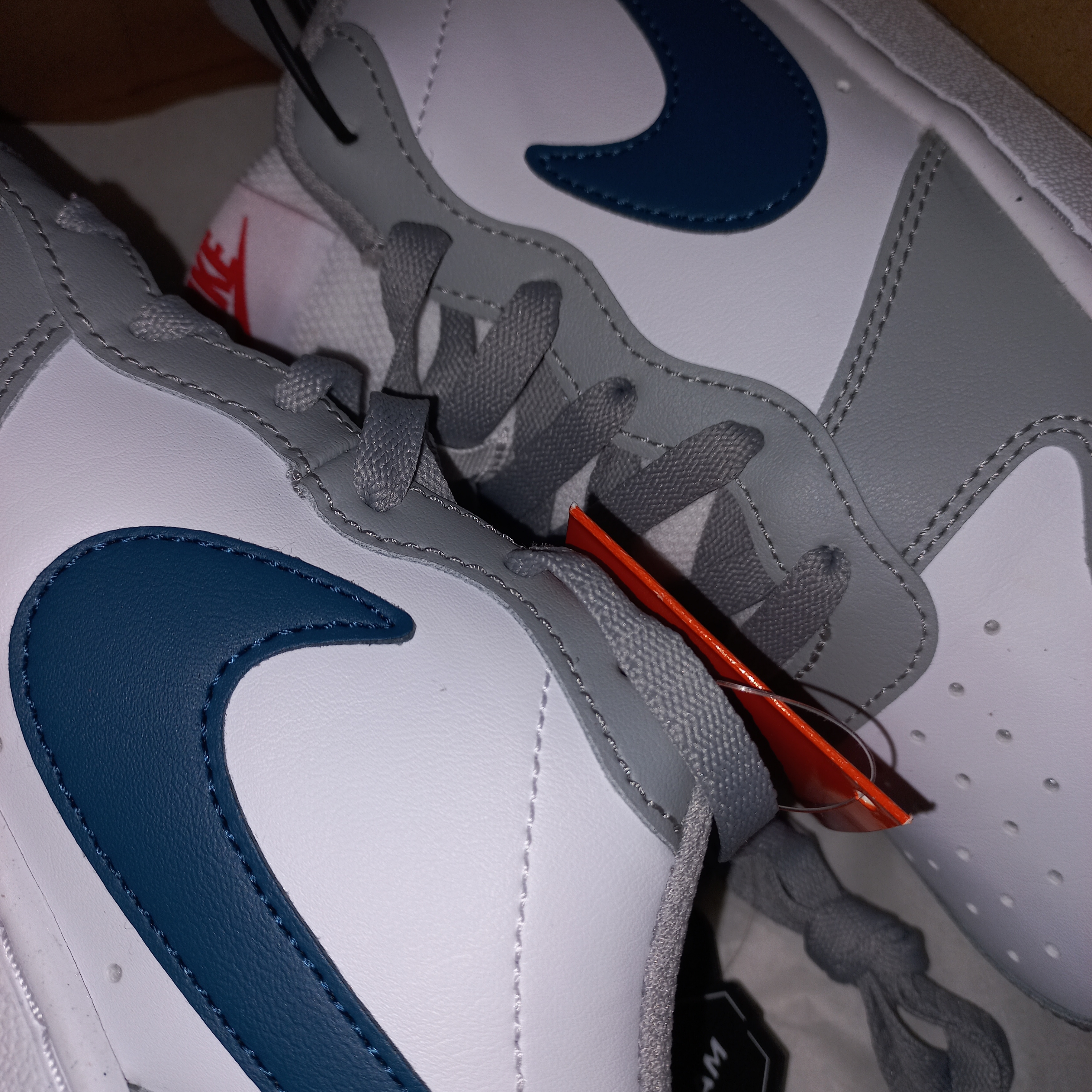 (GS) Nike Court Borough Low 2 Light Smoke Grey 착용 스타일