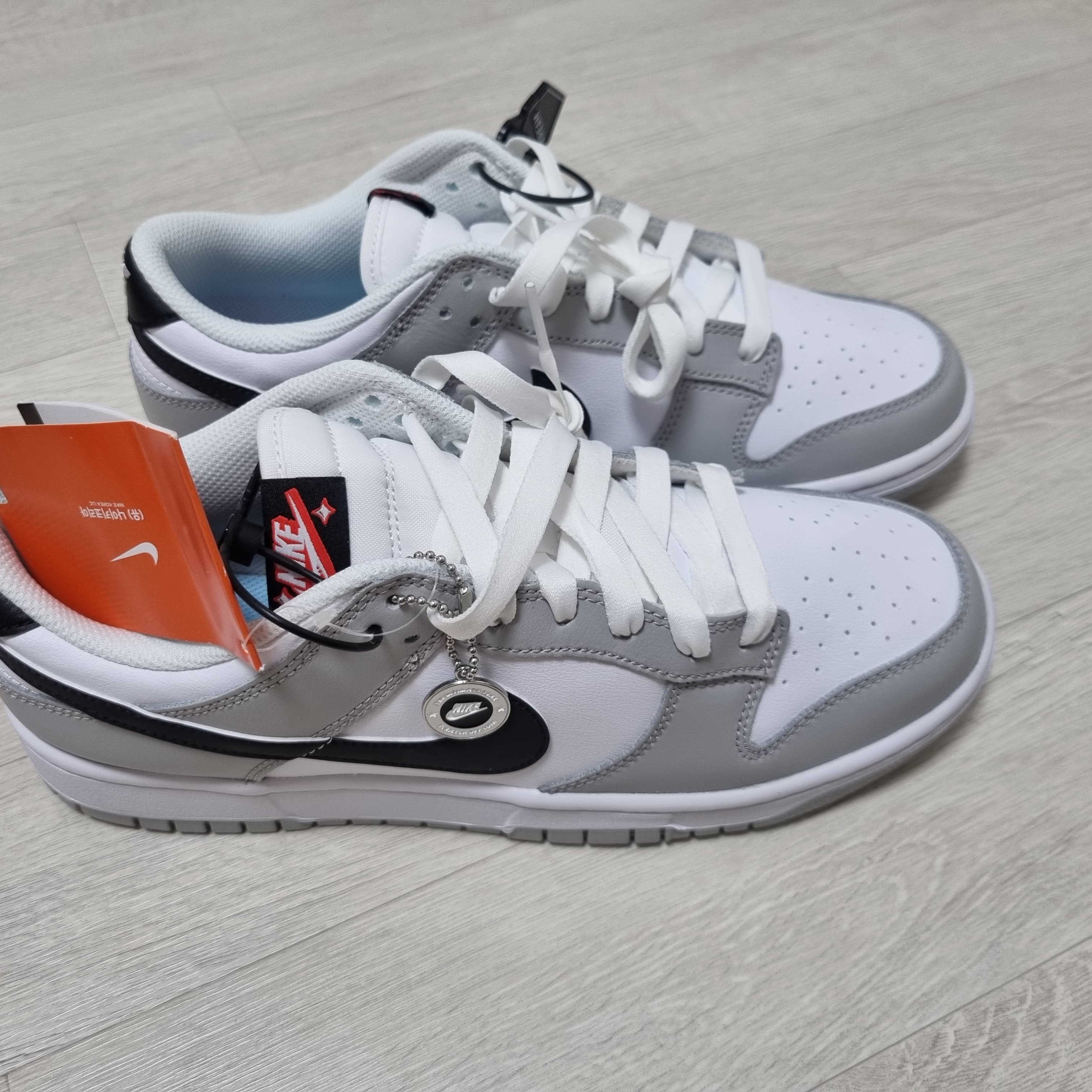 Nike Dunk Low Retro SE Jackpot Grey Fog 착용 스타일 - 2