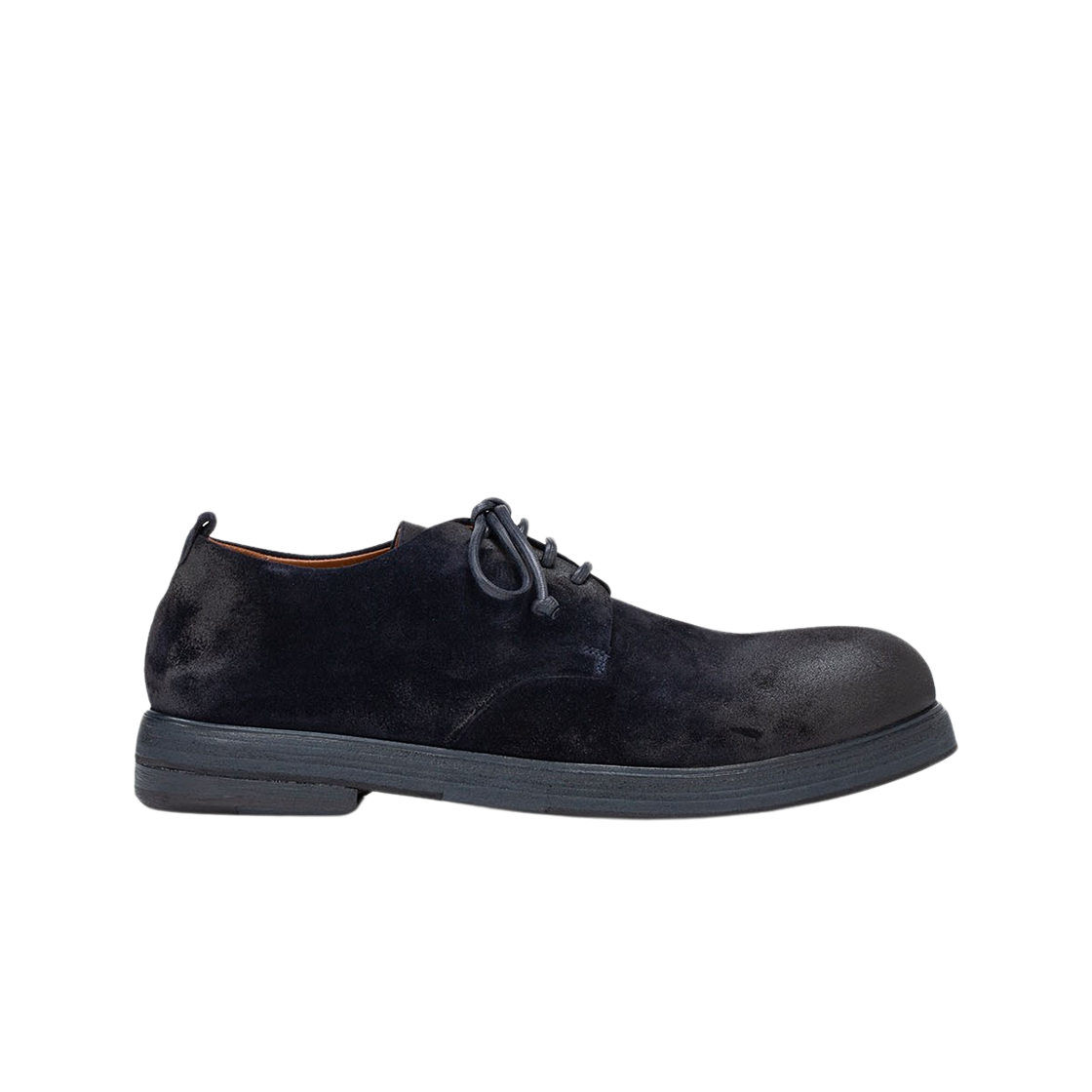 마르셀 주카 제파 더비 리버스 레더 블루 노트(Marsell Zucca Zeppa Derby Reversed Leather Blu Notte)