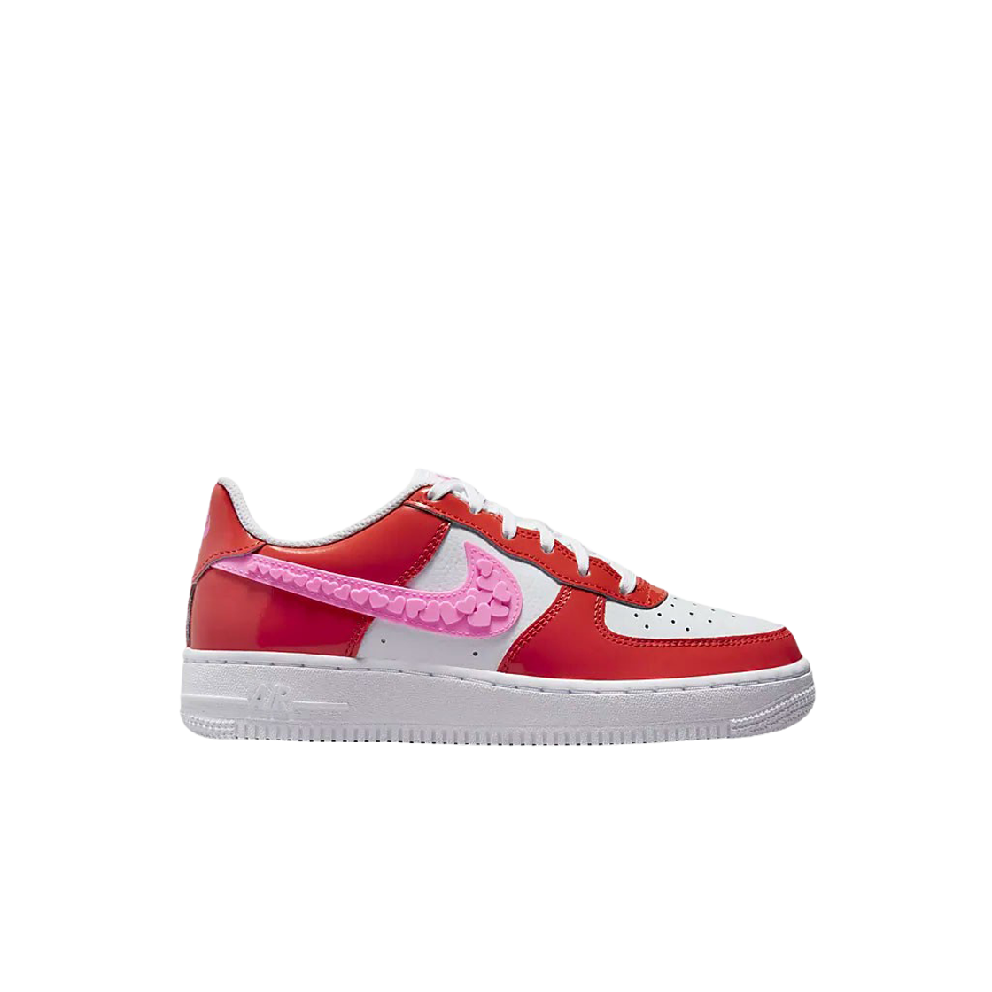 (GS) 나이키 에어포스 1 로우 '07 LV8 피칸테 레드 핑크 스펠((GS) Nike Air Force 1 Low '07 LV8 Picante Red Pink Spell)
