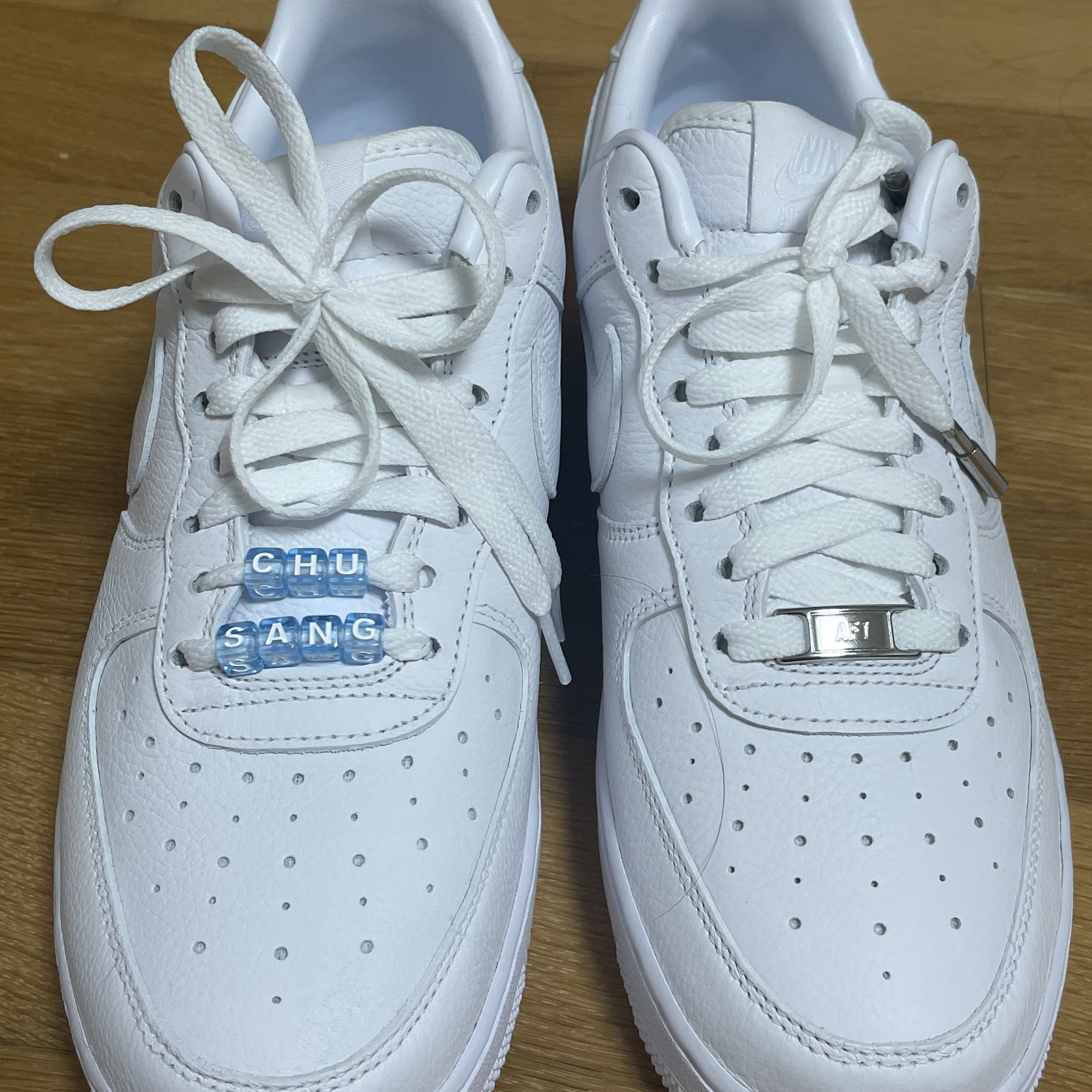 Nike x Drake Nocta Air Force 1 Low SP Certified Lover Boy White 착용 스타일