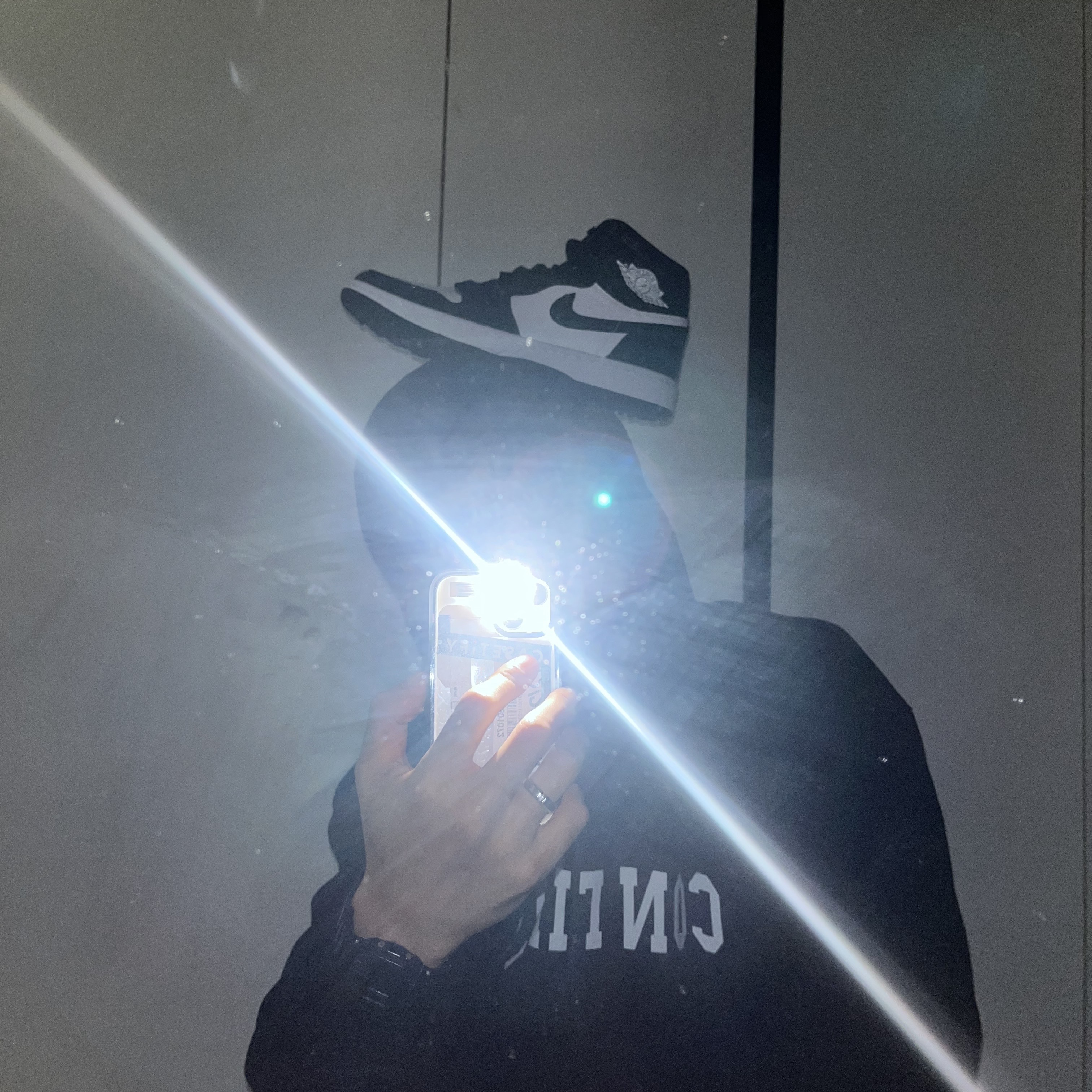 Jordan 1 High Golf White Black 착용 스타일