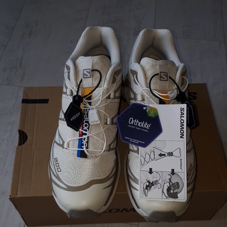 Salomon XT-6 Turtledove 착용 스타일