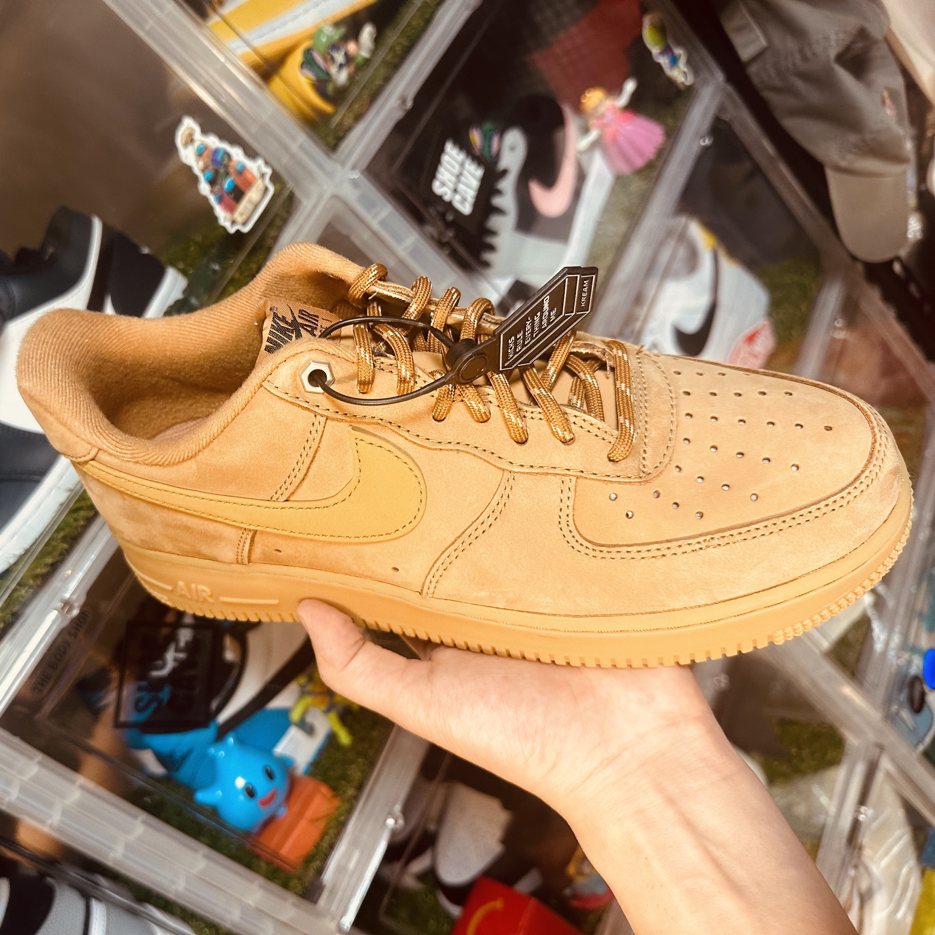 Nike Air Force 1 '07 WB Flax 착용 스타일 - 3
