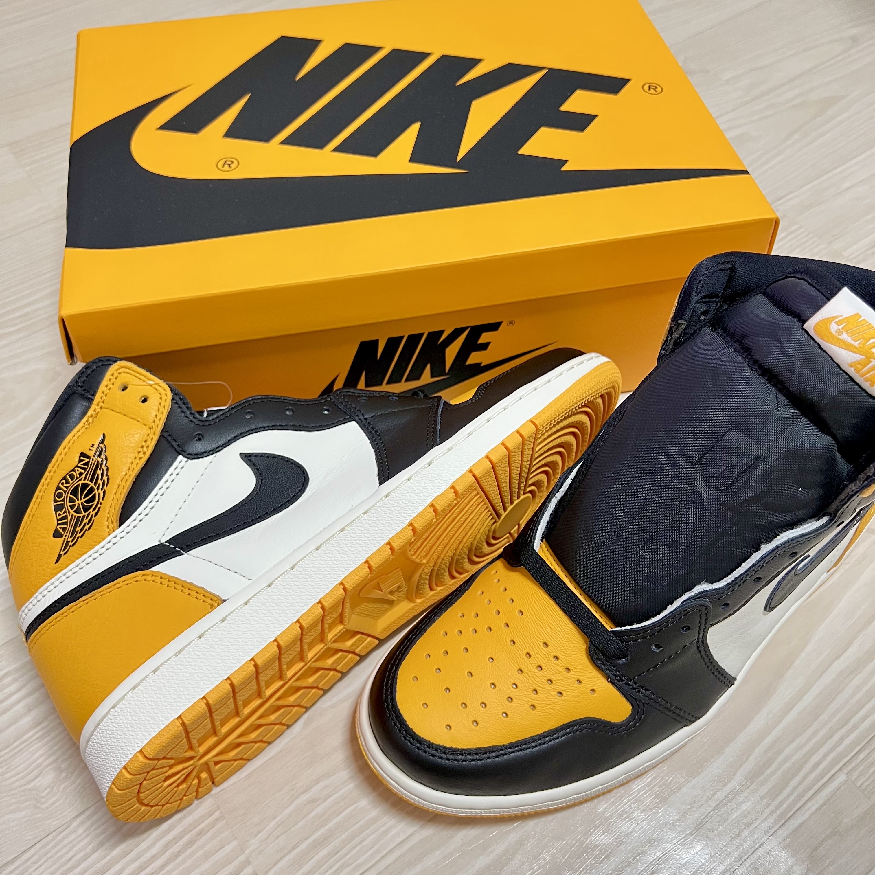 Jordan 1 Retro High OG Taxi 착용 스타일