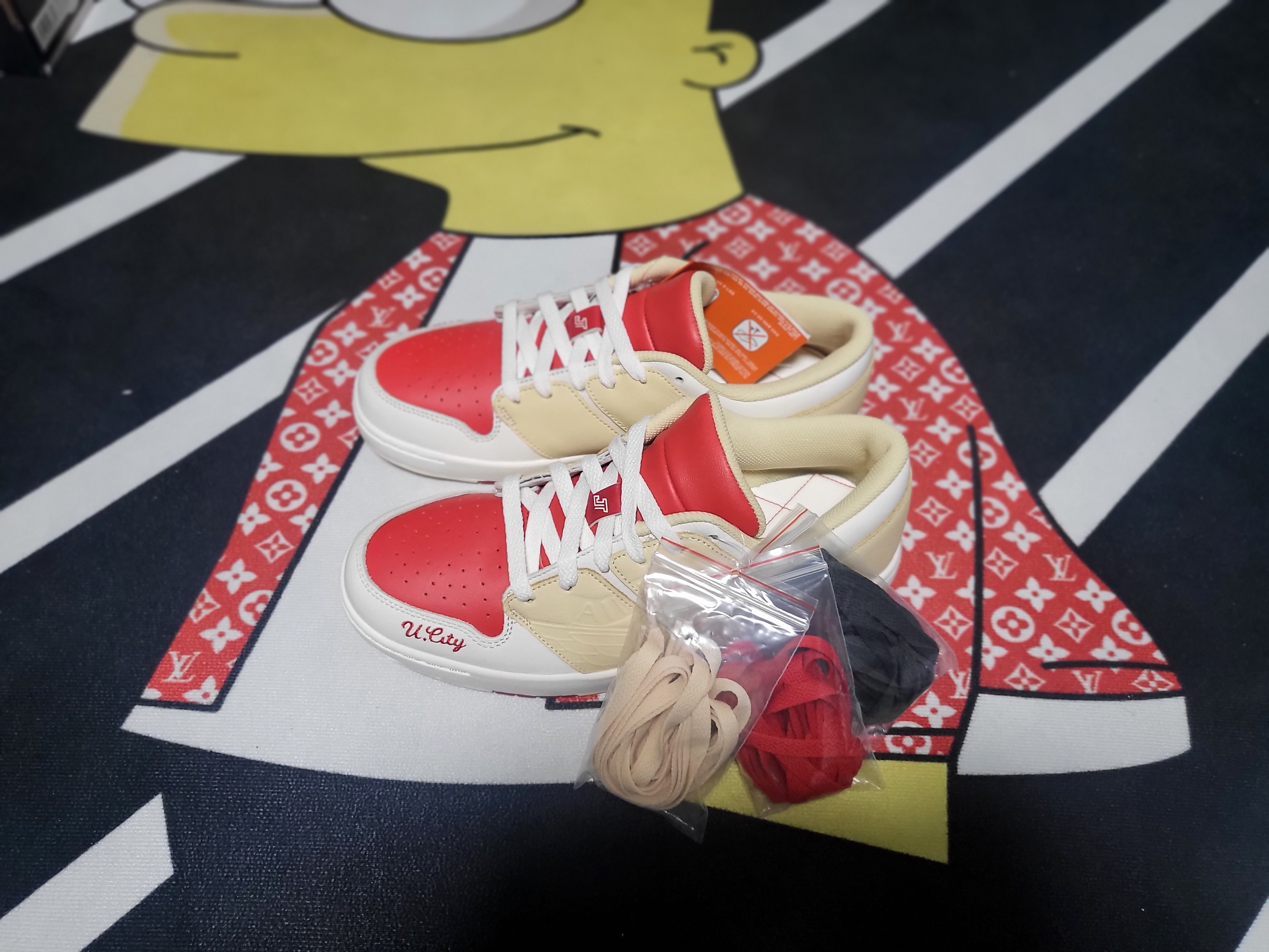 Jordan x Jayson Tatum Nu Retro 1 Low Pale Ivory 착용 스타일 - 1