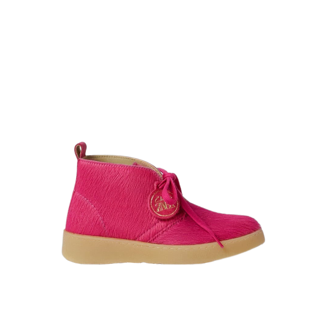 (키즈) 클락스 x 자라 레더 앵클 부츠 핑크((Kids) Clarks x Zara Leather Ankle Boots Pink) - 1