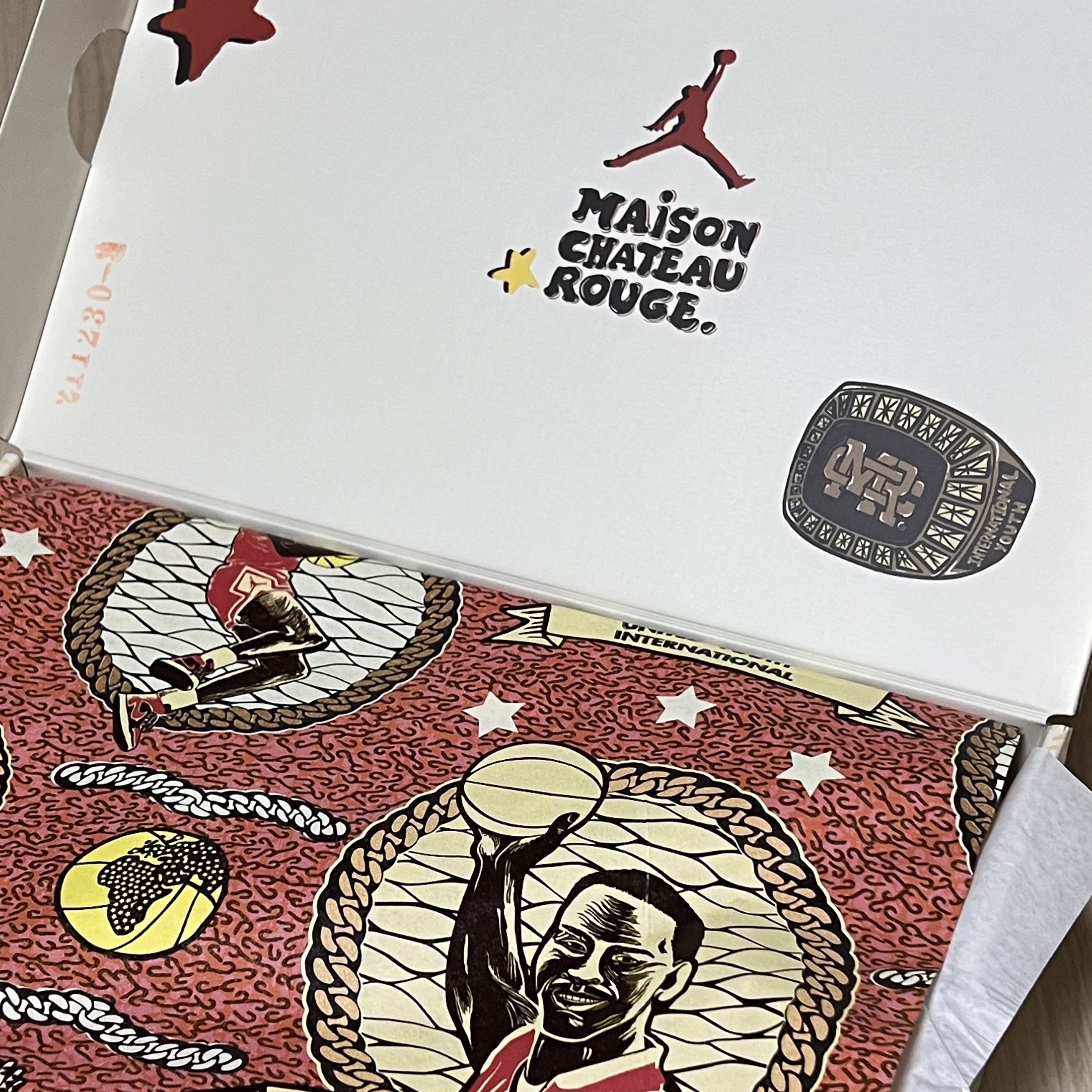 Jordan Series x Maison Chateau Rouge Mid SP Sail 착용 스타일 - 2
