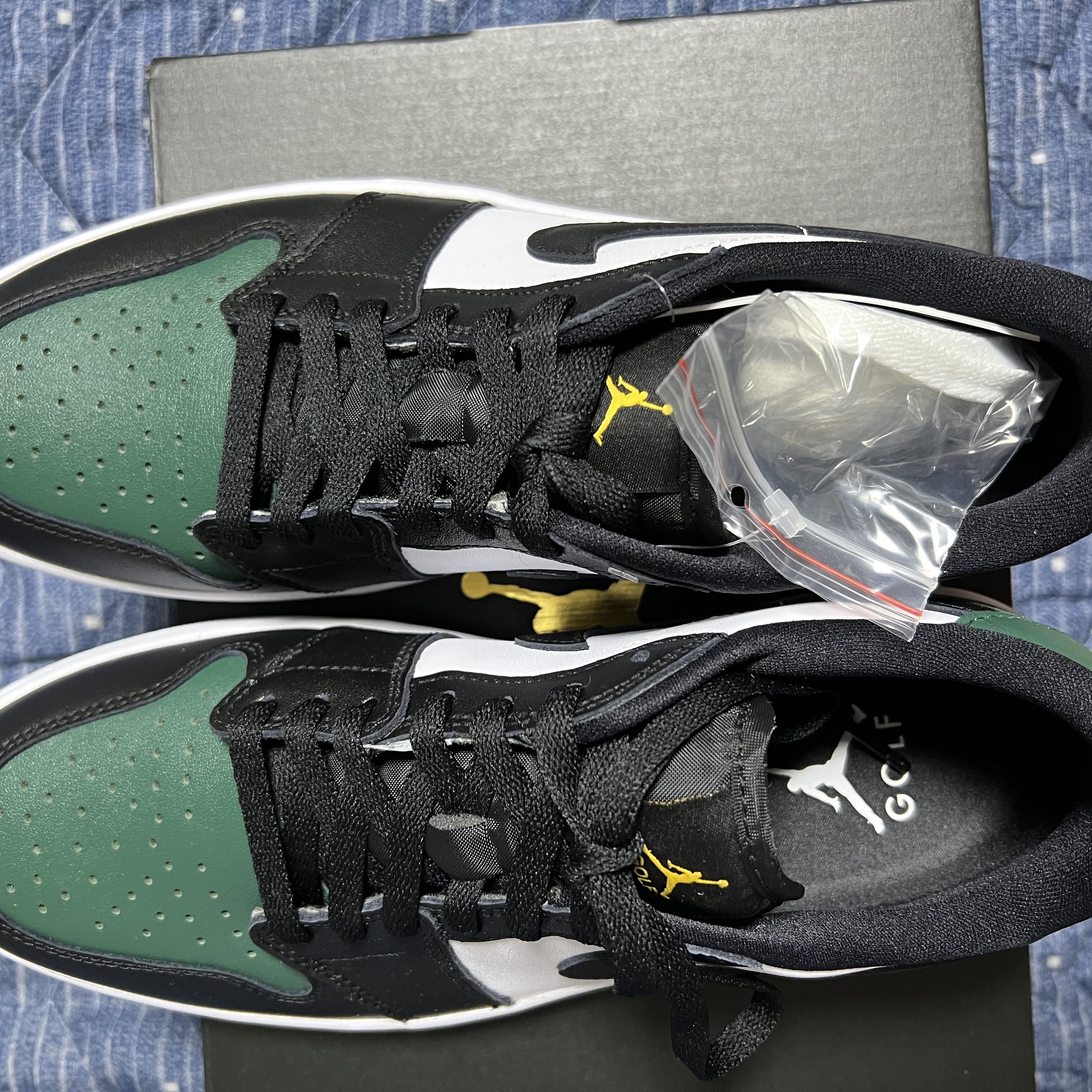 Jordan 1 Low Golf Noble Green 착용 스타일 - 1