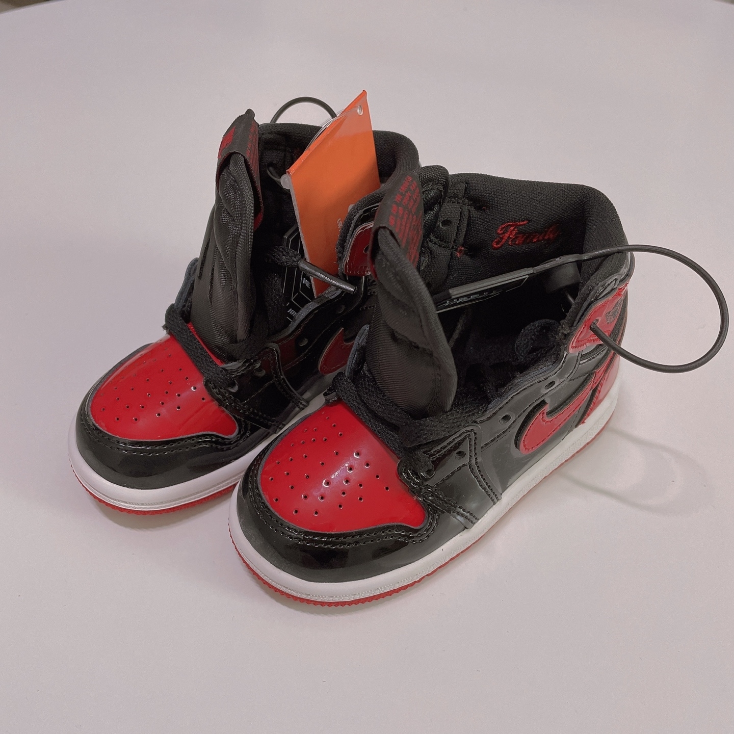 (TD) Jordan 1 Retro High OG Patent Bred 착용 스타일