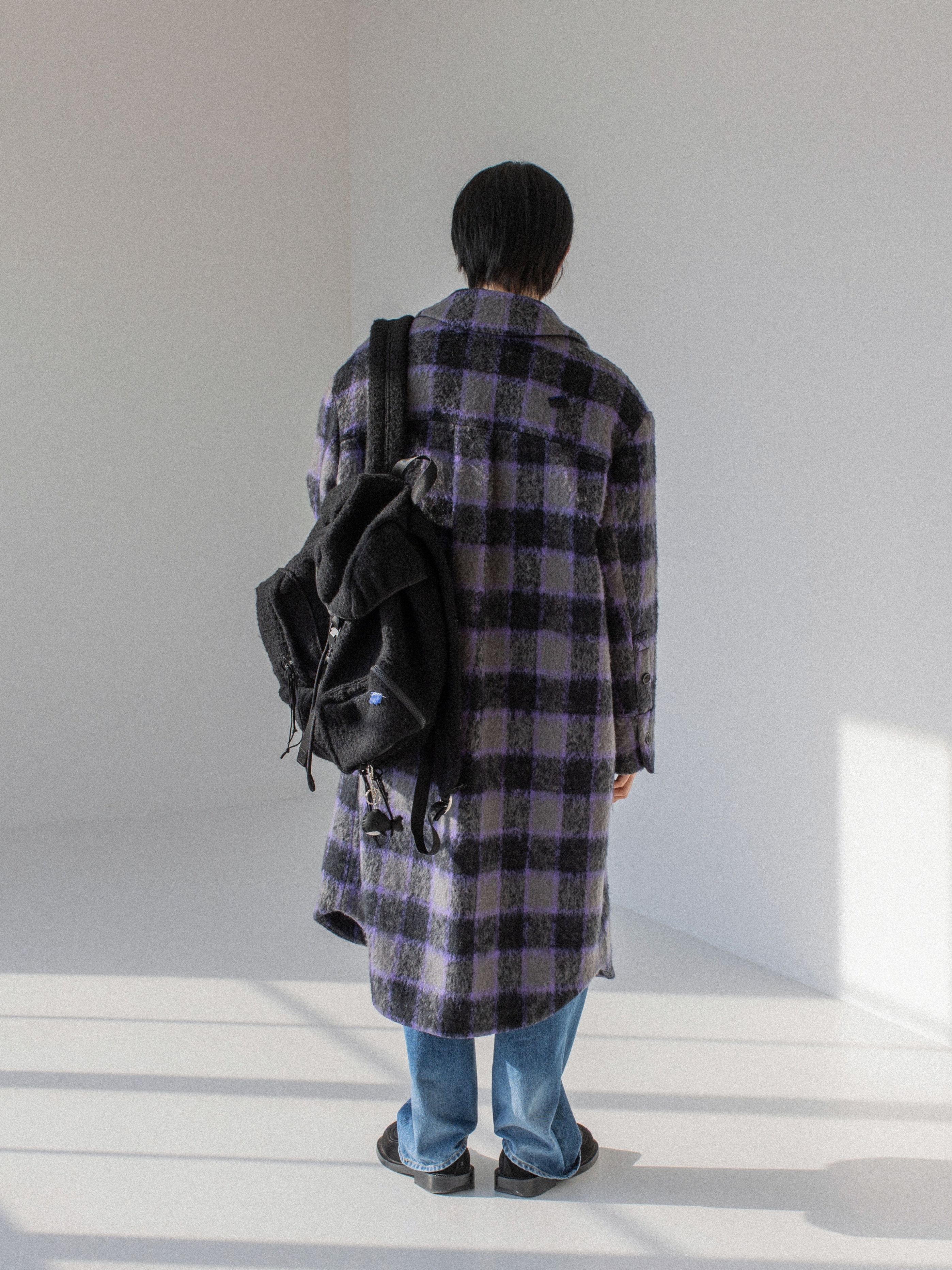 Ader Error Pollon Jeans Blue 착용 스타일 - 1