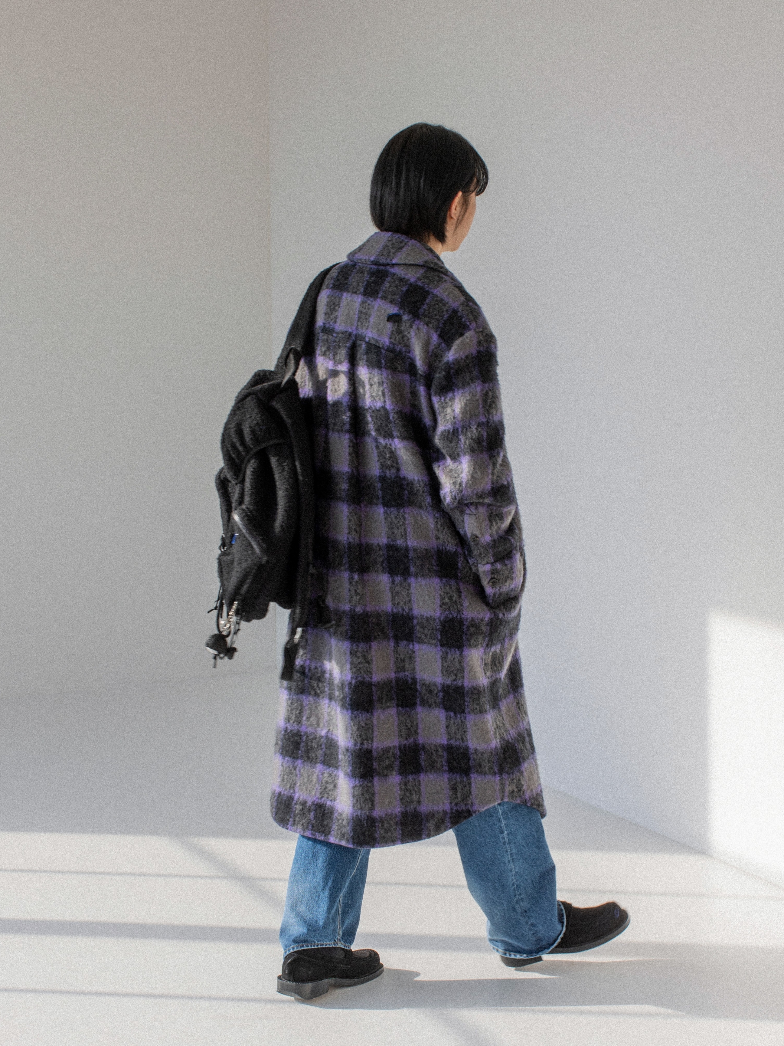 Ader Error Pollon Jeans Blue 착용 스타일 - 3