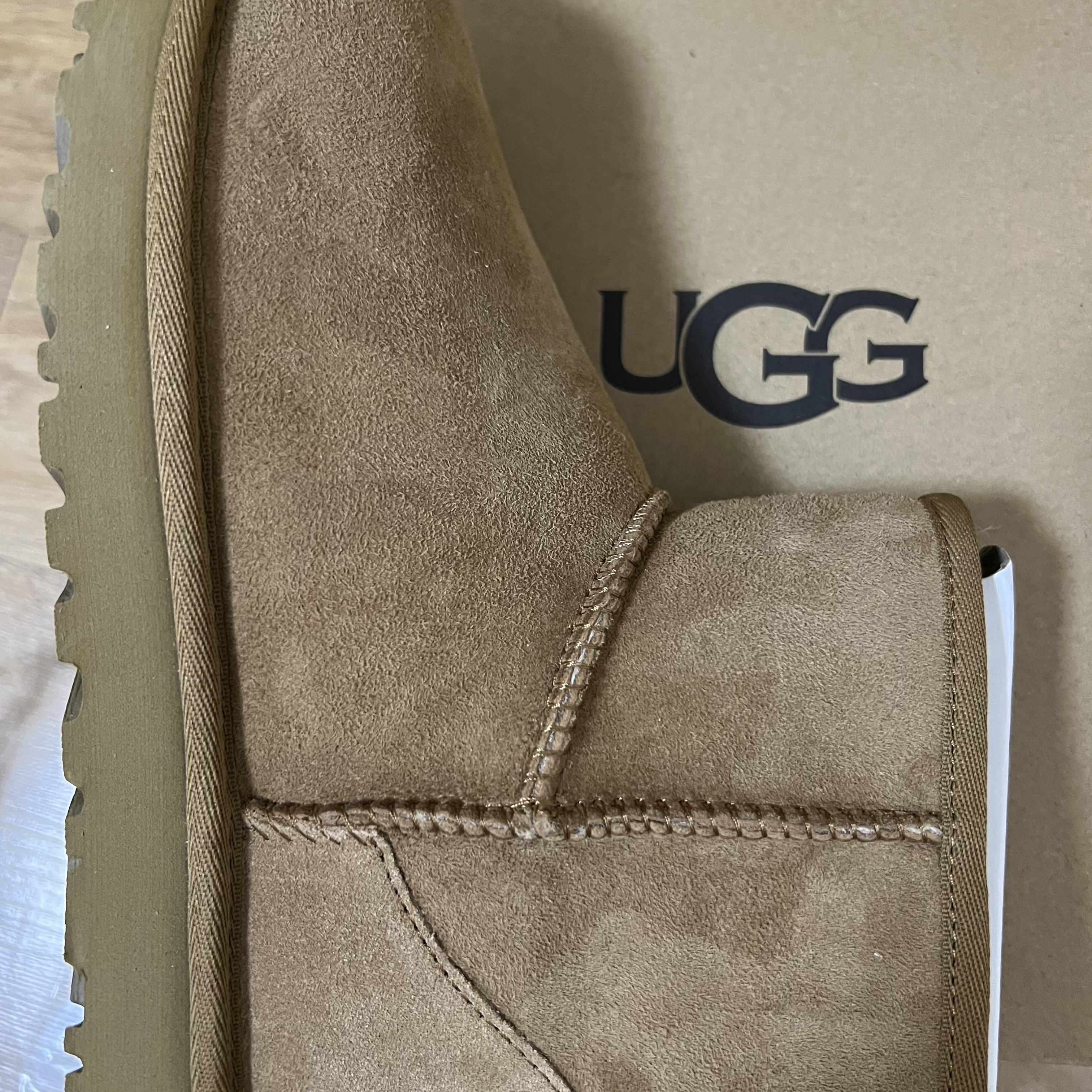 (W) UGG Classic Mini II Boots Chestnut 착용 스타일