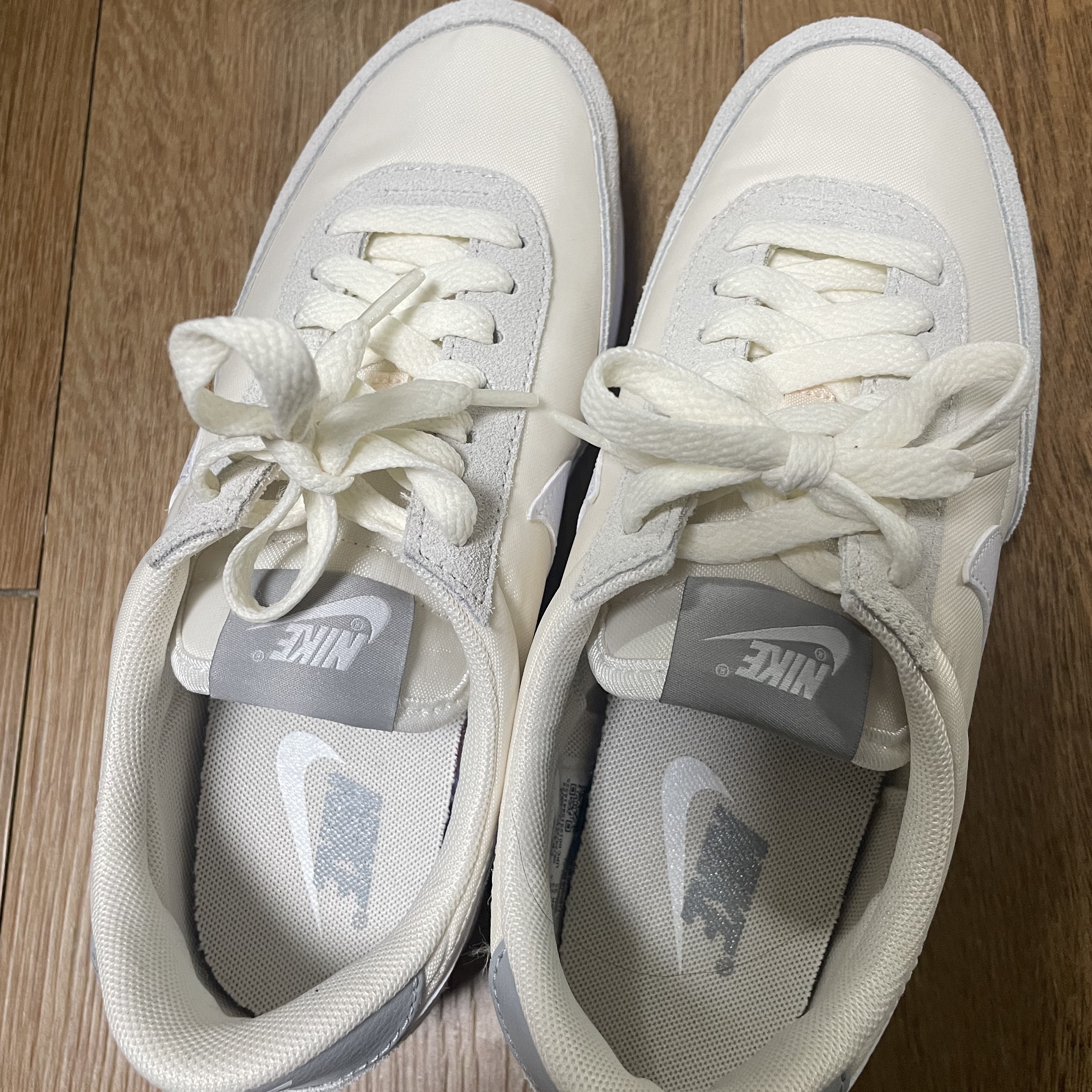 (W) Nike Daybreak Summit White 착용 스타일