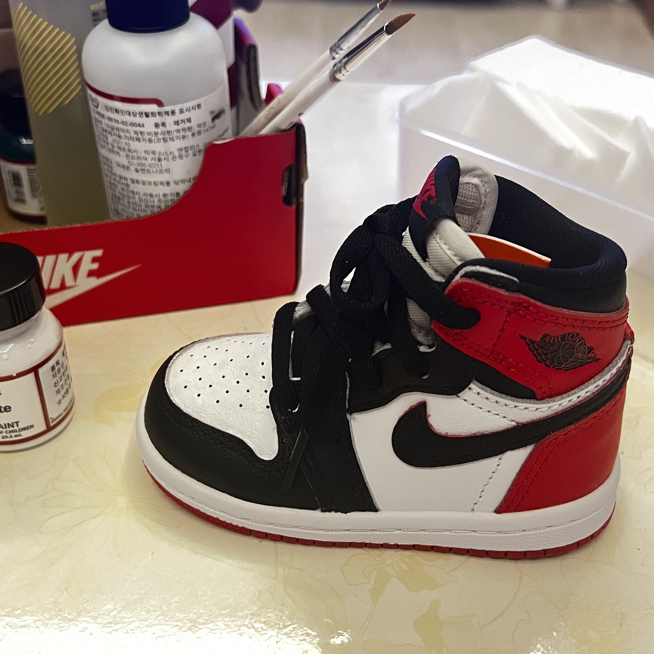 (TD) Jordan 1 Retro High OG Heritage 착용 스타일 - 1