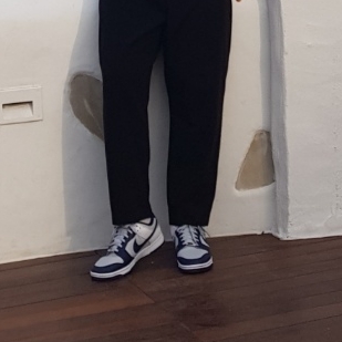 Nike x NBA Dunk Low Retro EMB Nets 착용 스타일