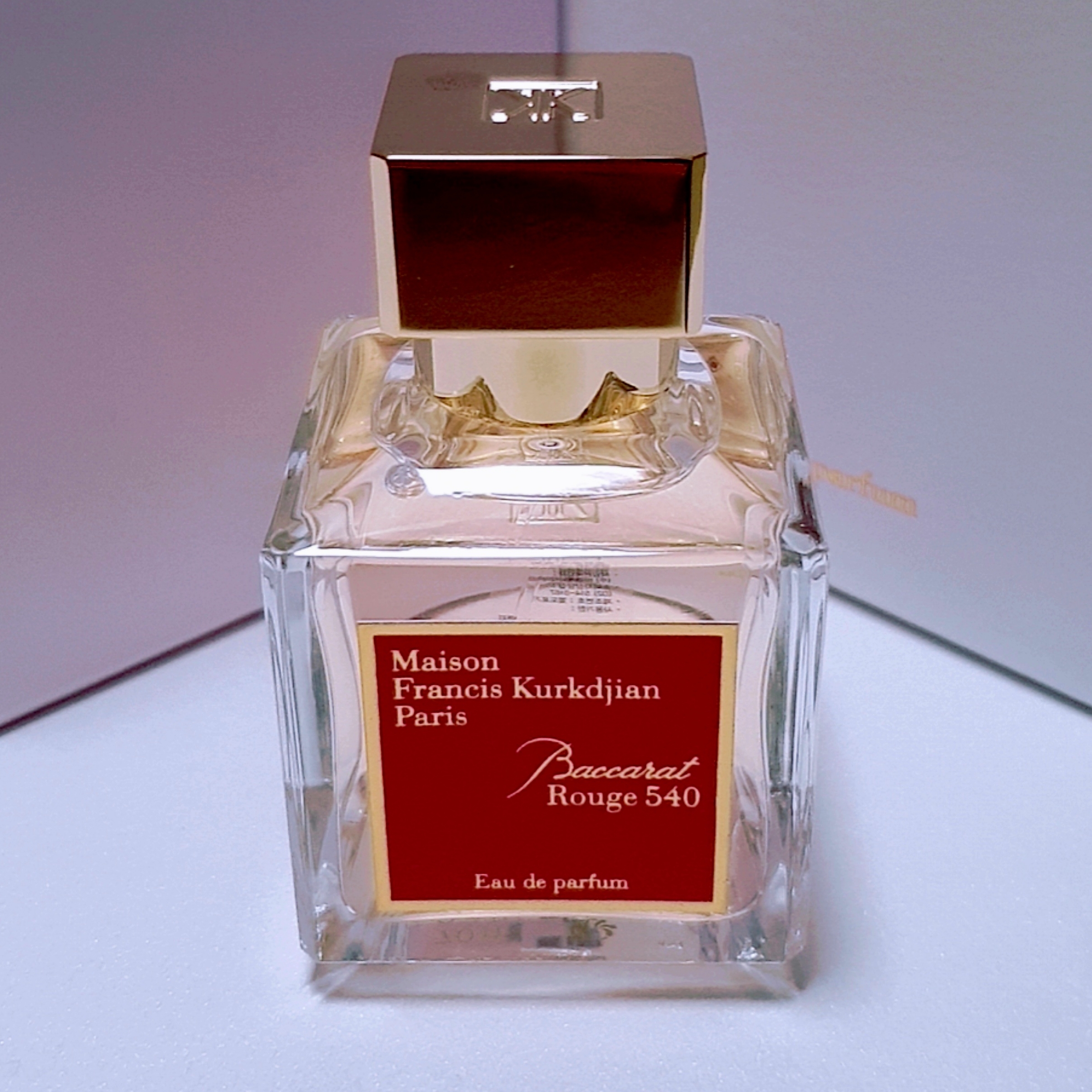 Maison Francis Kurkdjian Baccarat Rouge 540 Eau De Parfum 70ml 착용 스타일