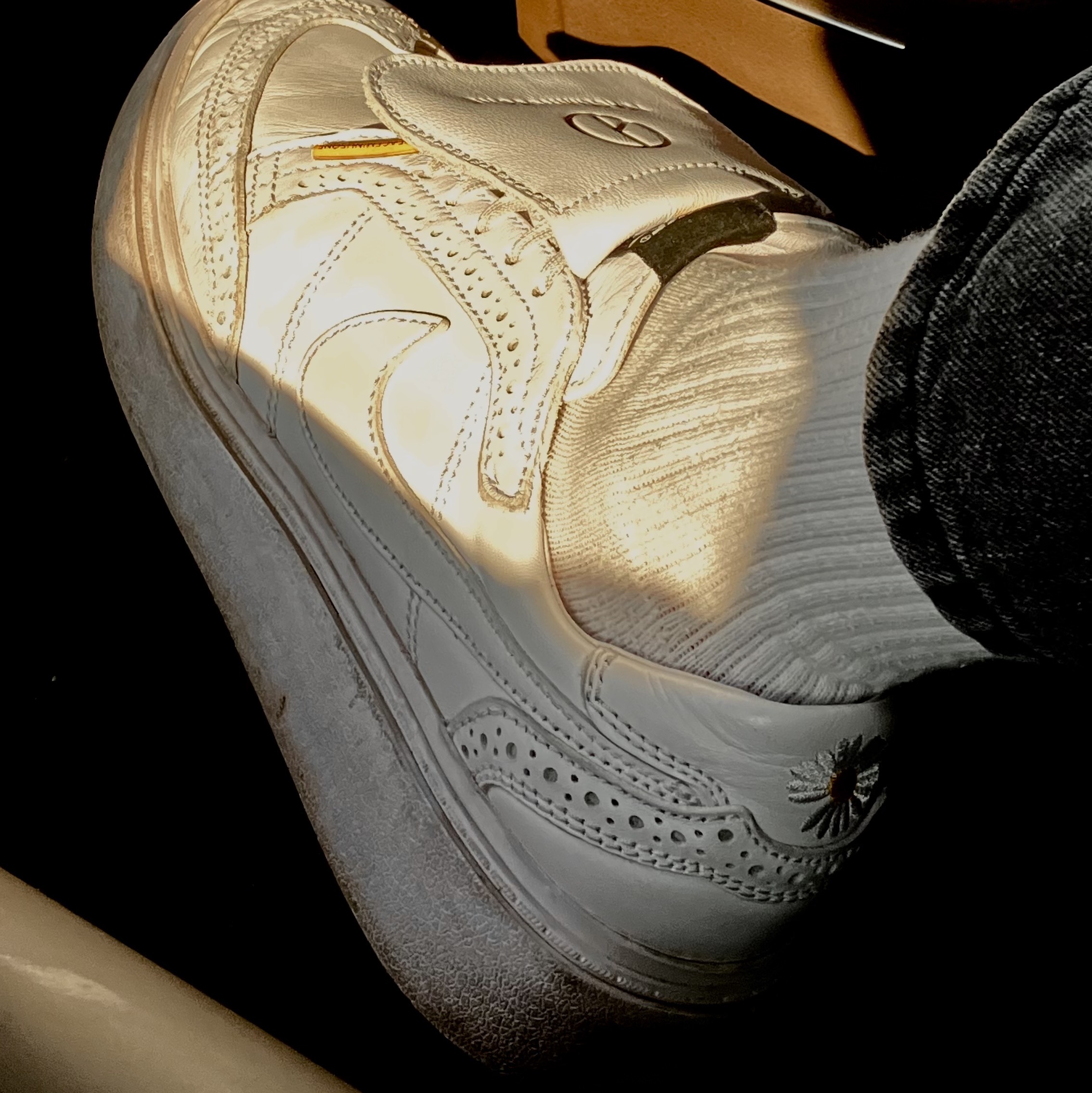 Nike x Peaceminusone Kwondo1 White 착용 스타일