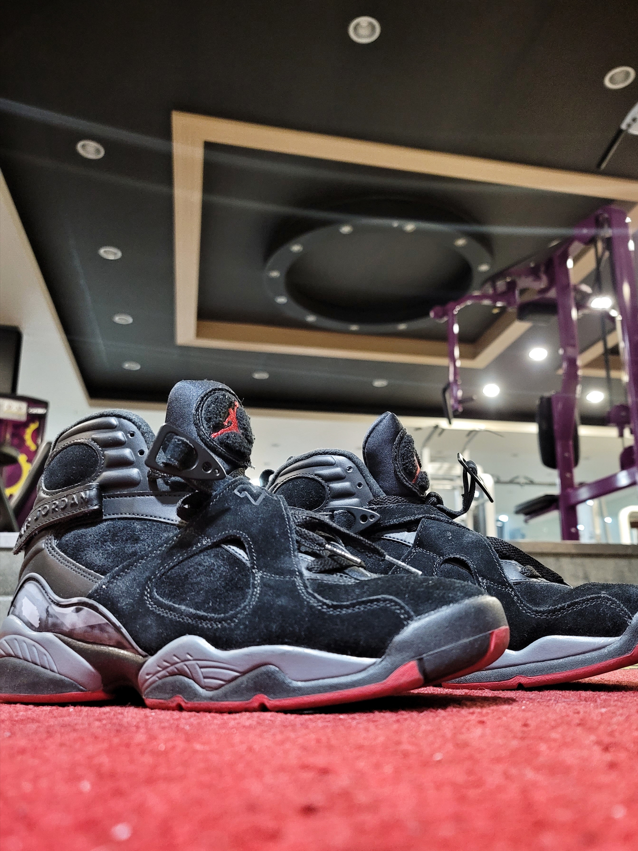 Jordan 8 Retro Bred 착용 스타일