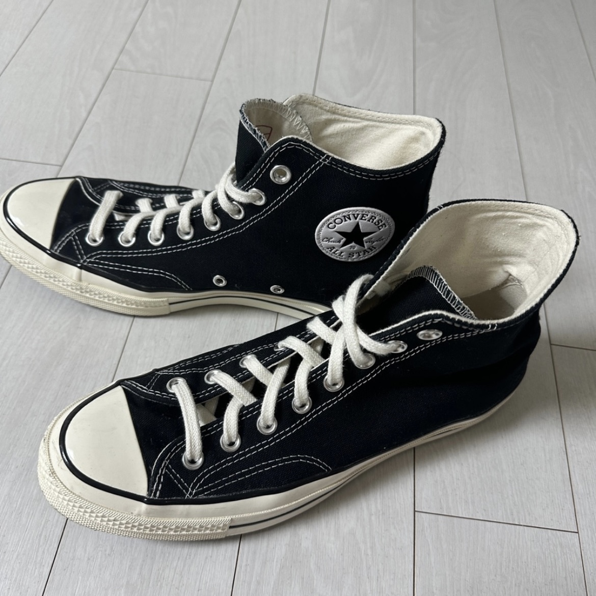 Converse Chuck 70 Hi Black 착용 스타일