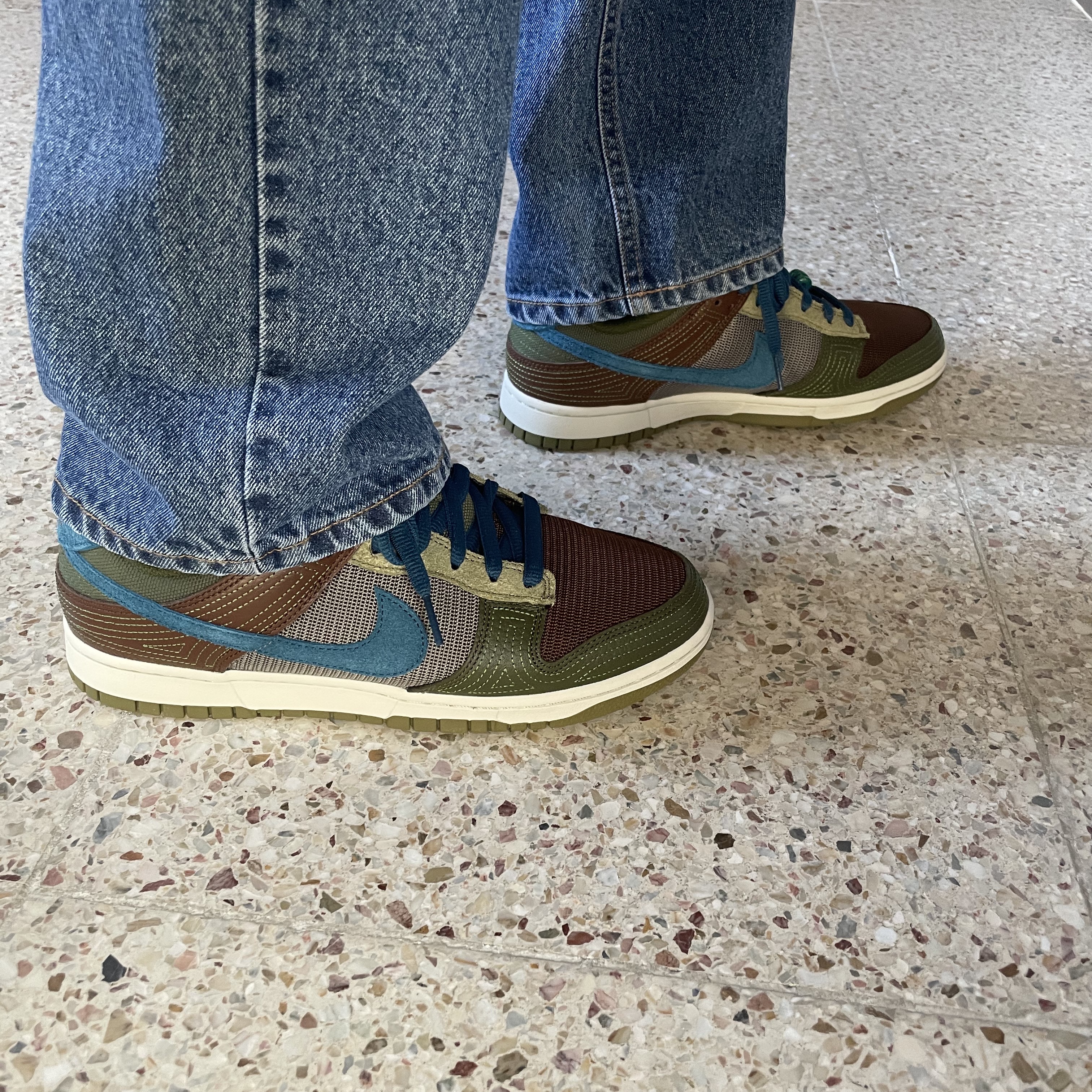 Nike Dunk Low NH Jade 착용 스타일 - 1