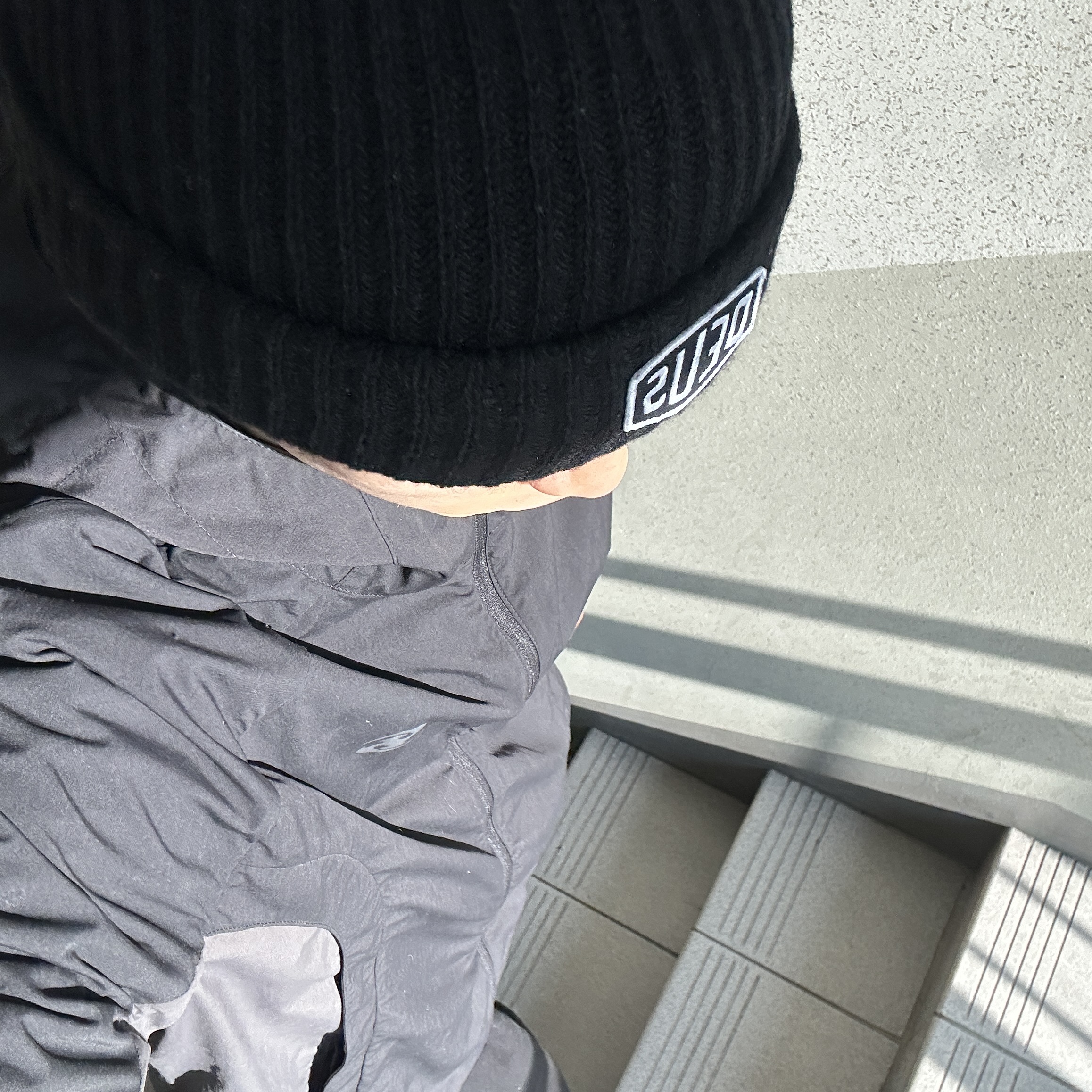 Sansan Gear Alpha Jacket Black - 22FW 착용 스타일