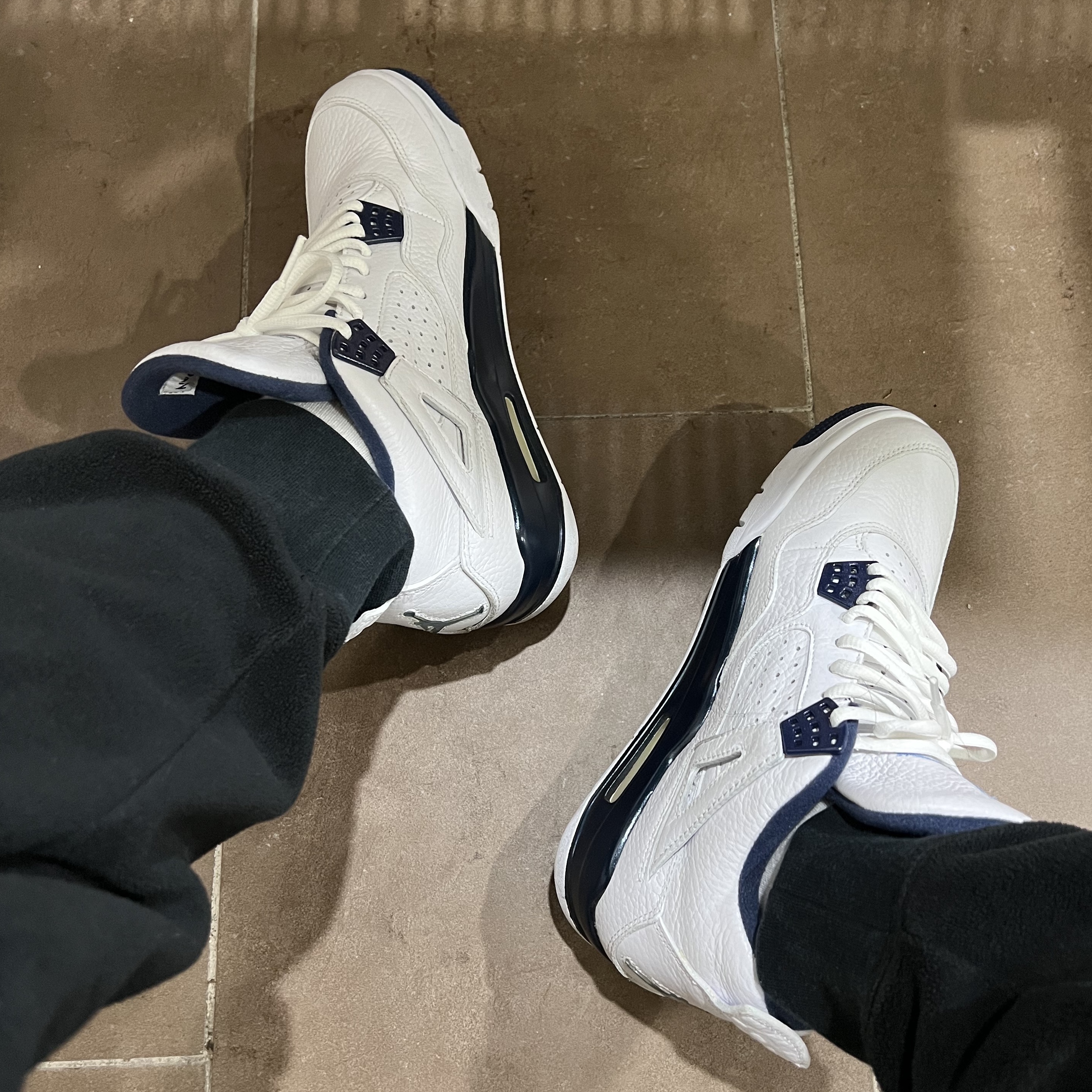 Jordan 4 Retro Columbia 2015 착용 스타일