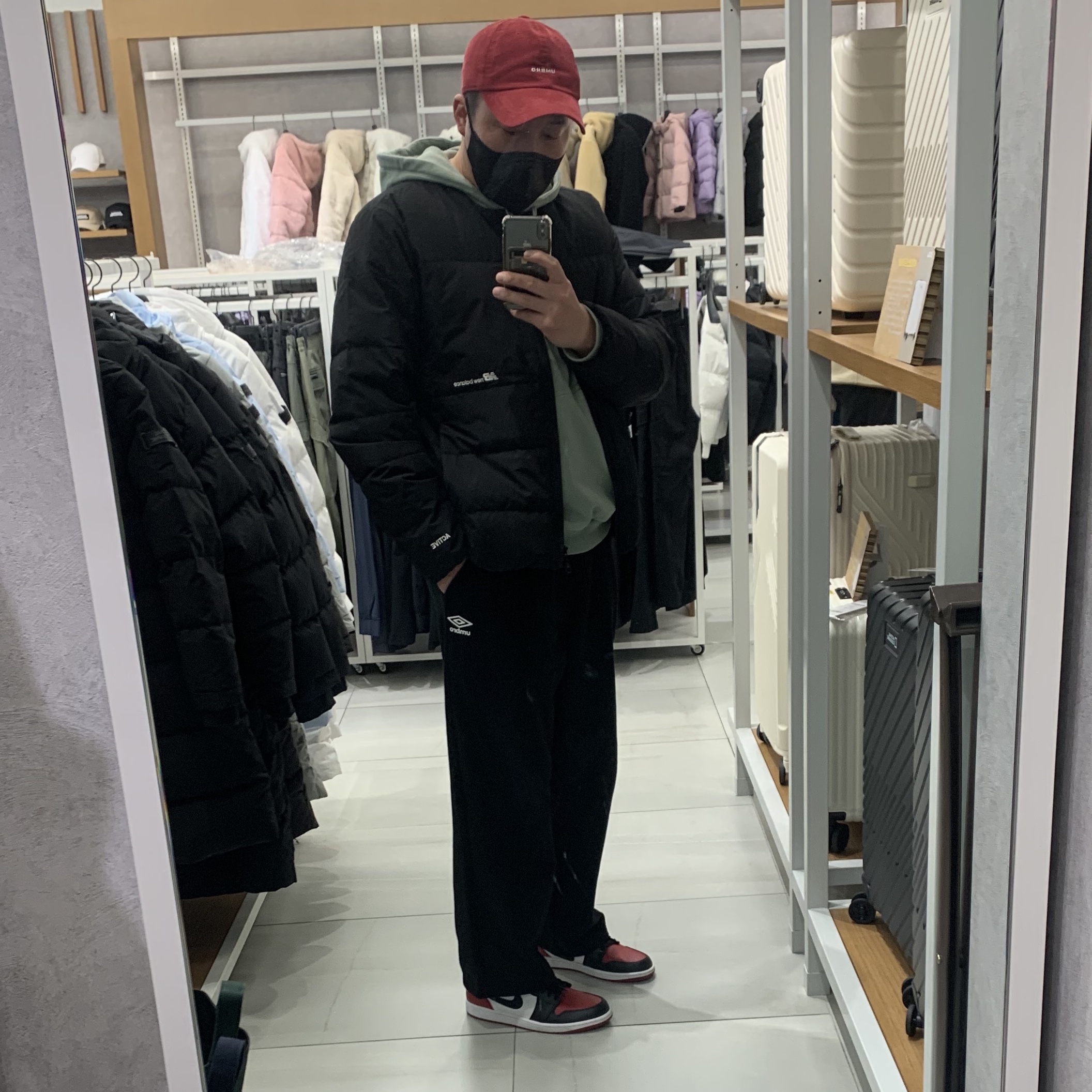 Jordan 1 Low Bred Toe 착용 스타일
