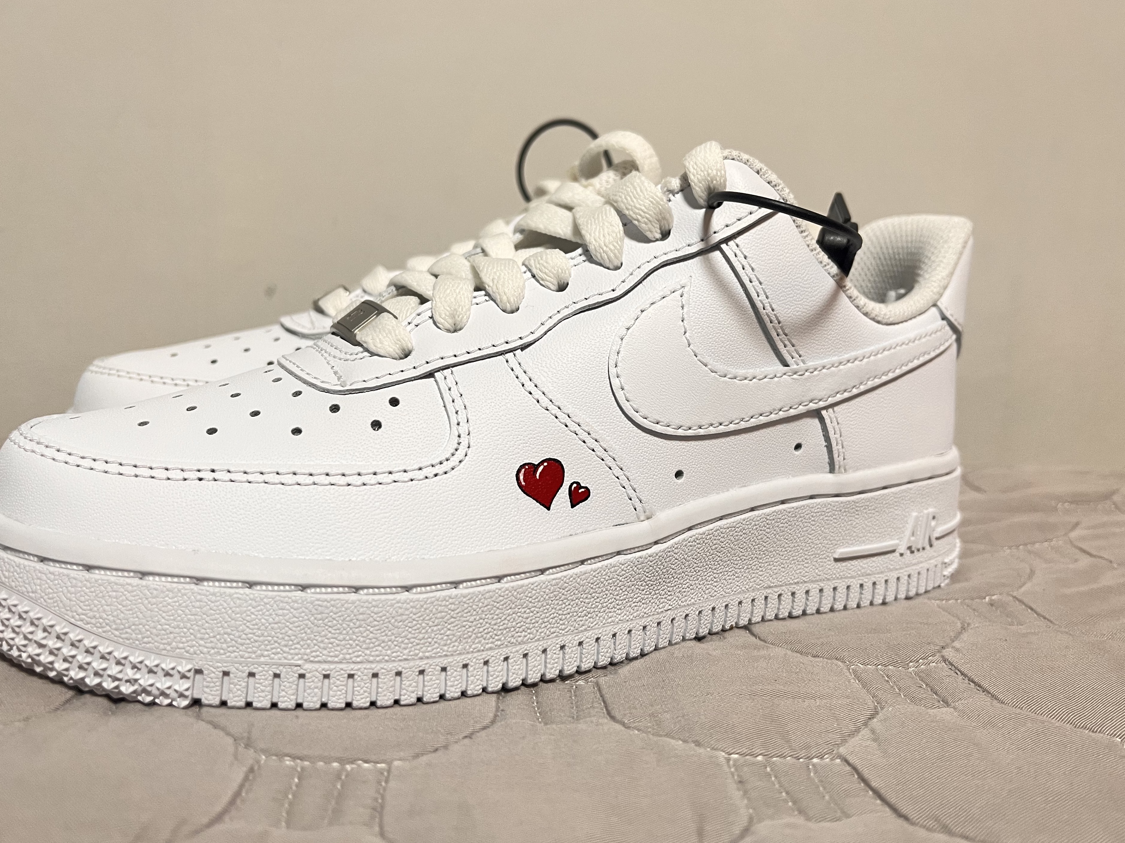 Nike Air Force 1 '07 Low White, (W) Nike Air Force 1 '07 Low White 착용 스타일 - 2