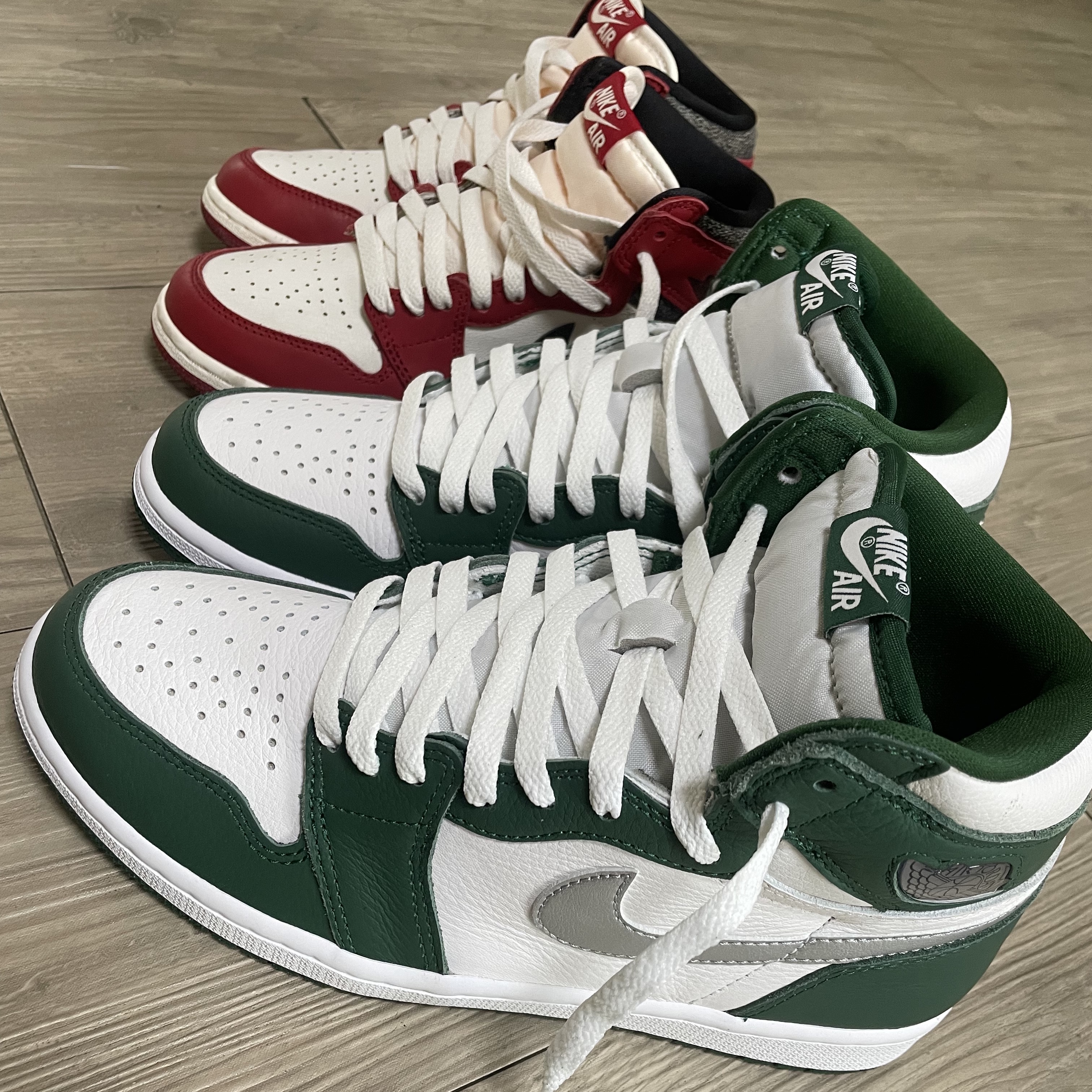 Jordan 1 Retro High OG Gorge Green, (GS) Jordan 1 Retro High OG Chicago 2022 착용 스타일 - 2