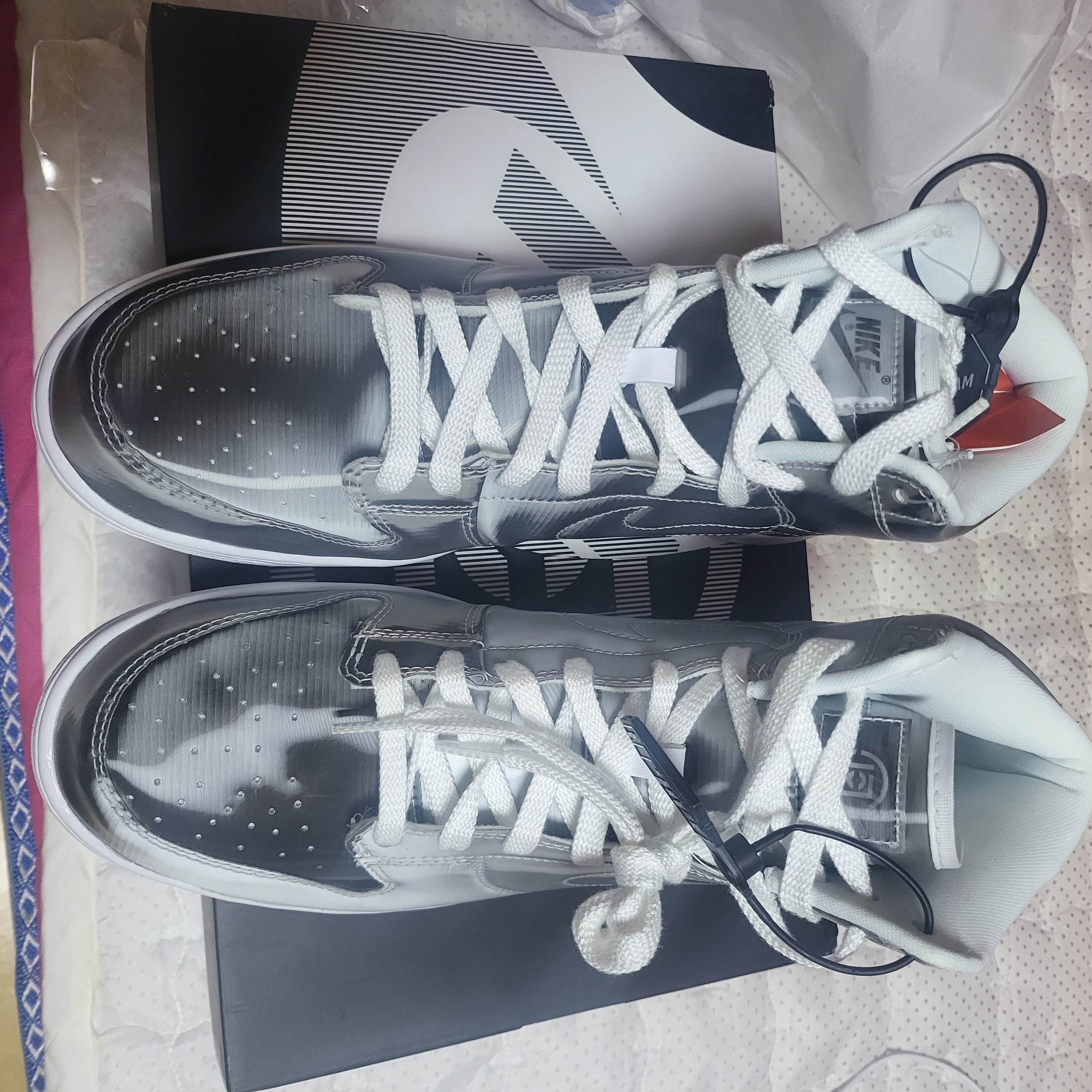 Nike x Clot Dunk High Flux 착용 스타일
